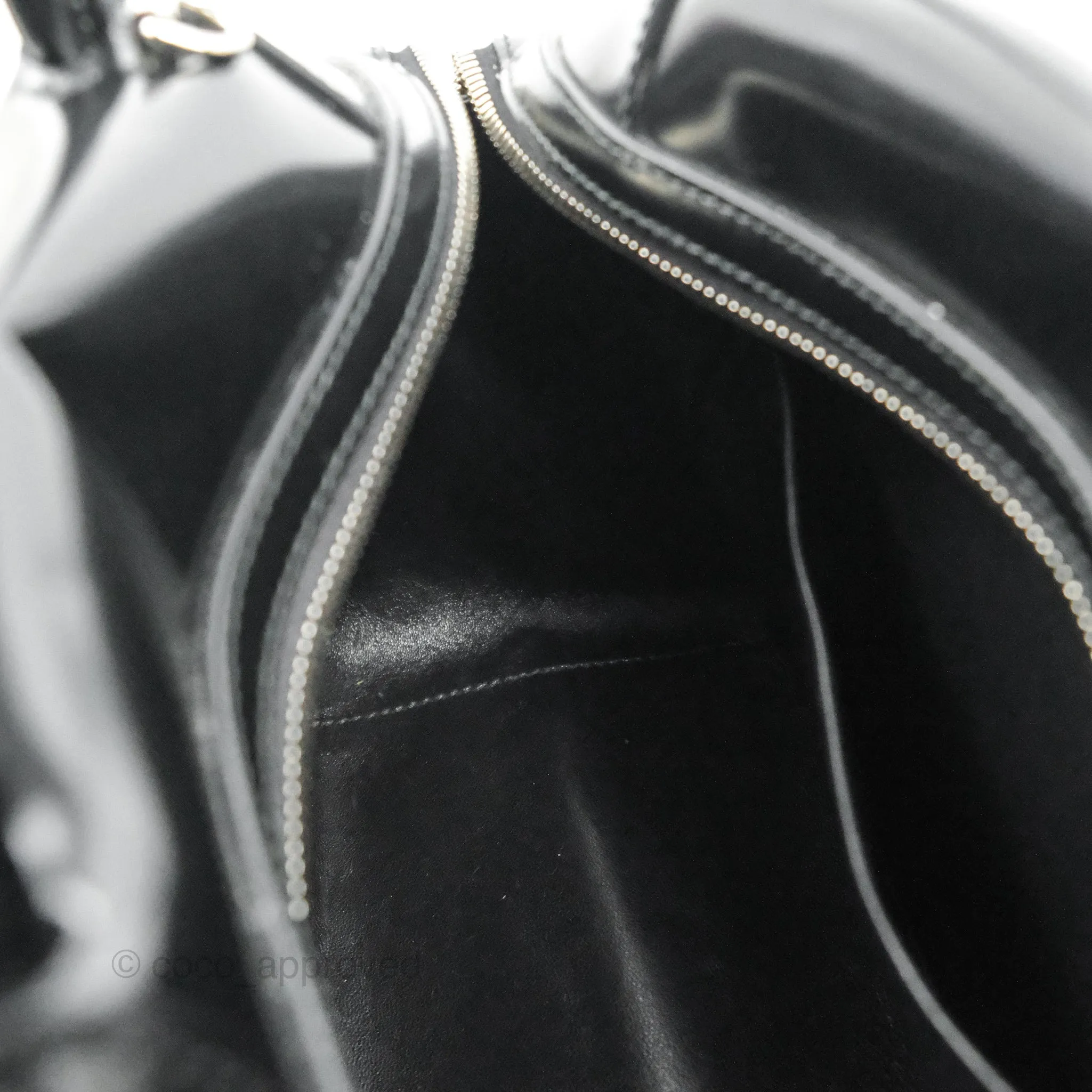 Prada Small Supernova Handbag Brushed Leather Black