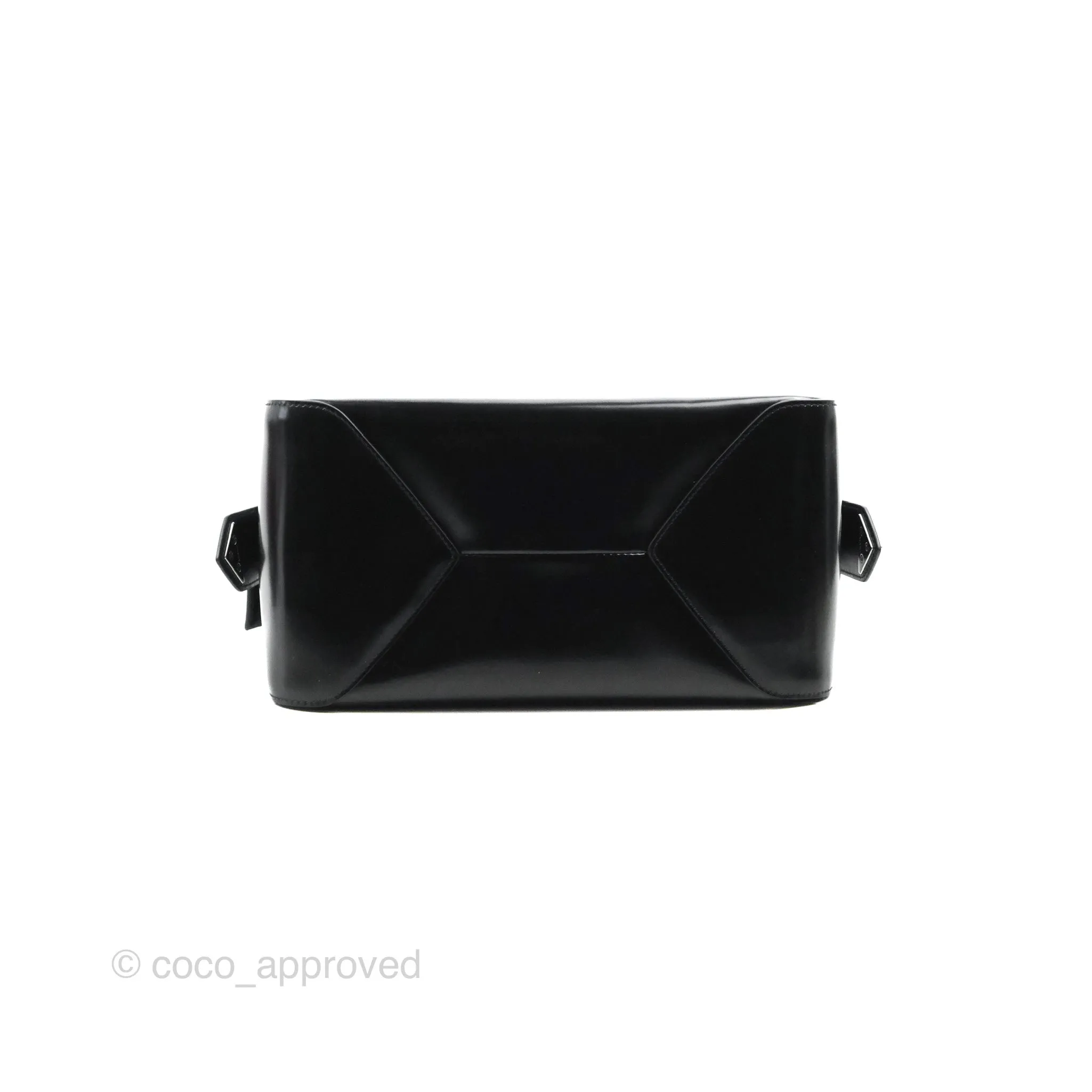 Prada Small Supernova Handbag Brushed Leather Black
