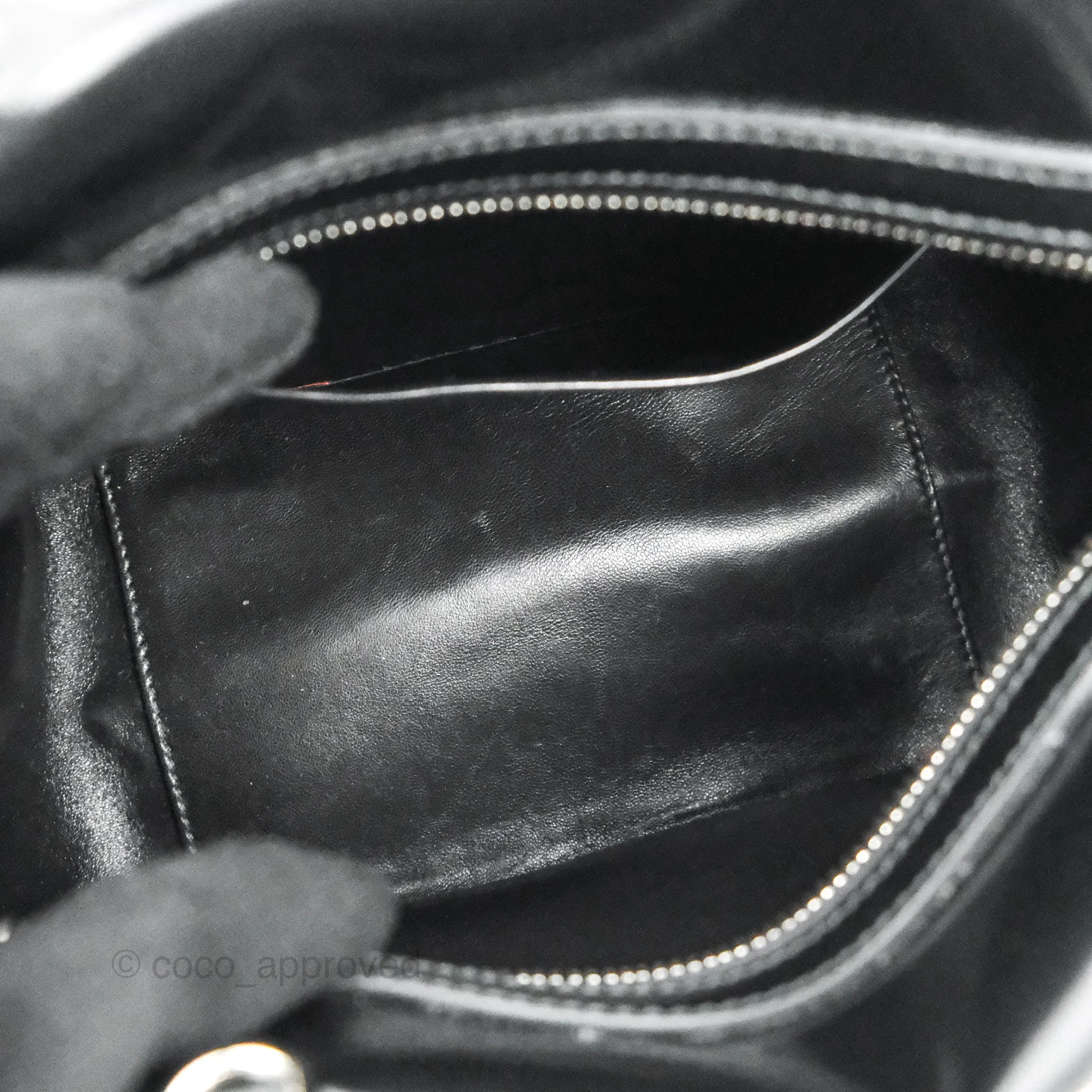 Prada Small Supernova Handbag Brushed Leather Black