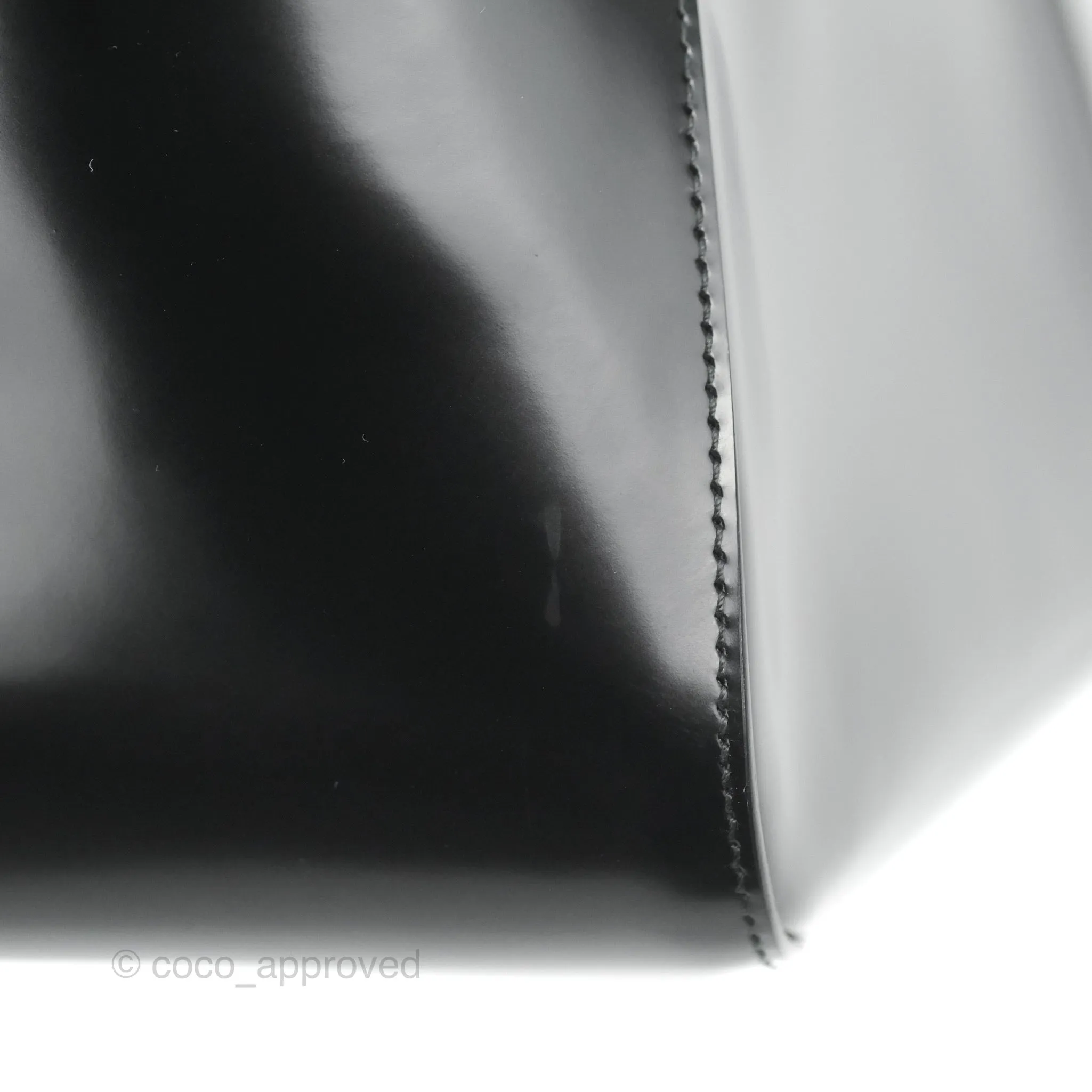 Prada Small Supernova Handbag Brushed Leather Black