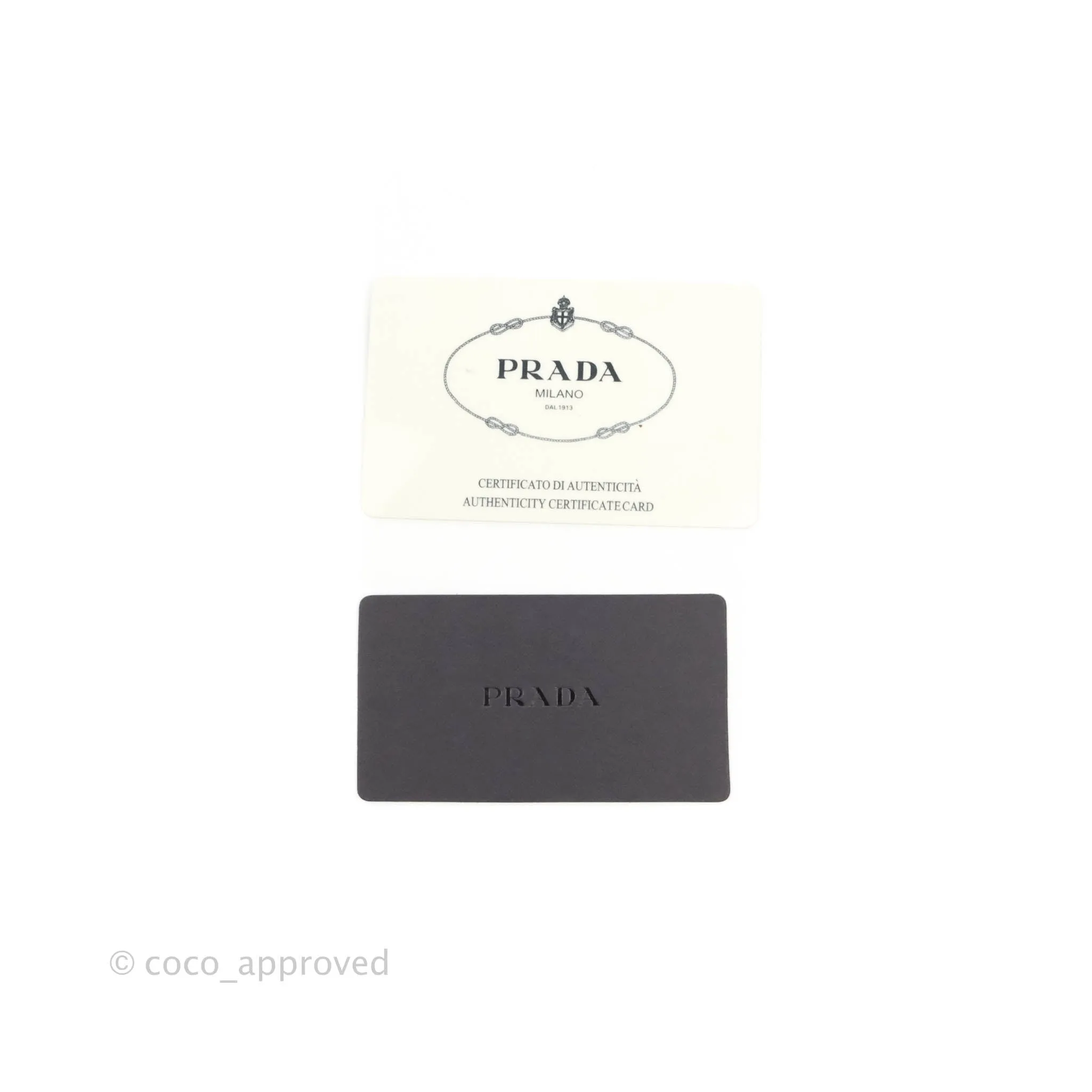 Prada Vintage Nylon Bag Black Silver Hardware