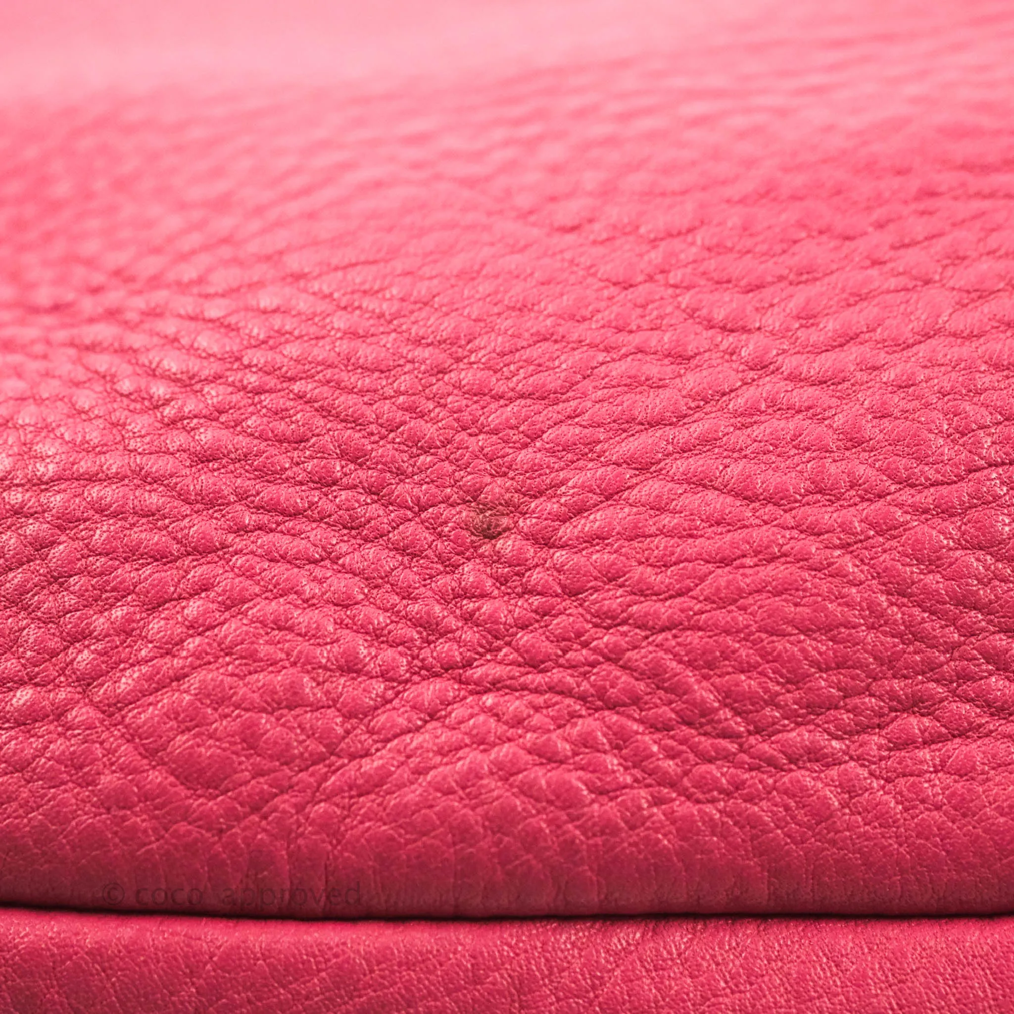 Prada Vitello Daino Hobo Bag Dark Pink