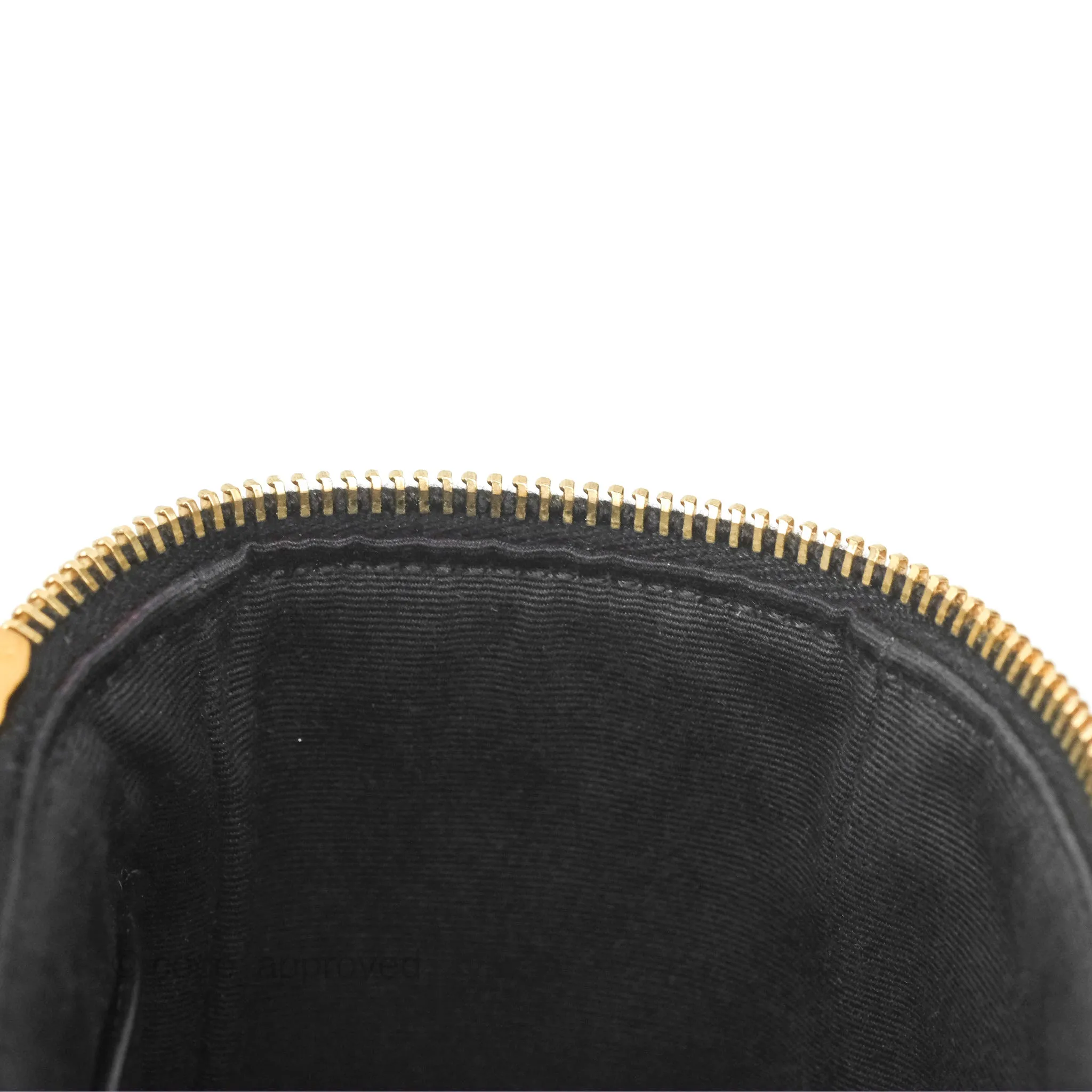 Saint Laurent 80's Vanity Bag Quilted Black Grained Calfskin