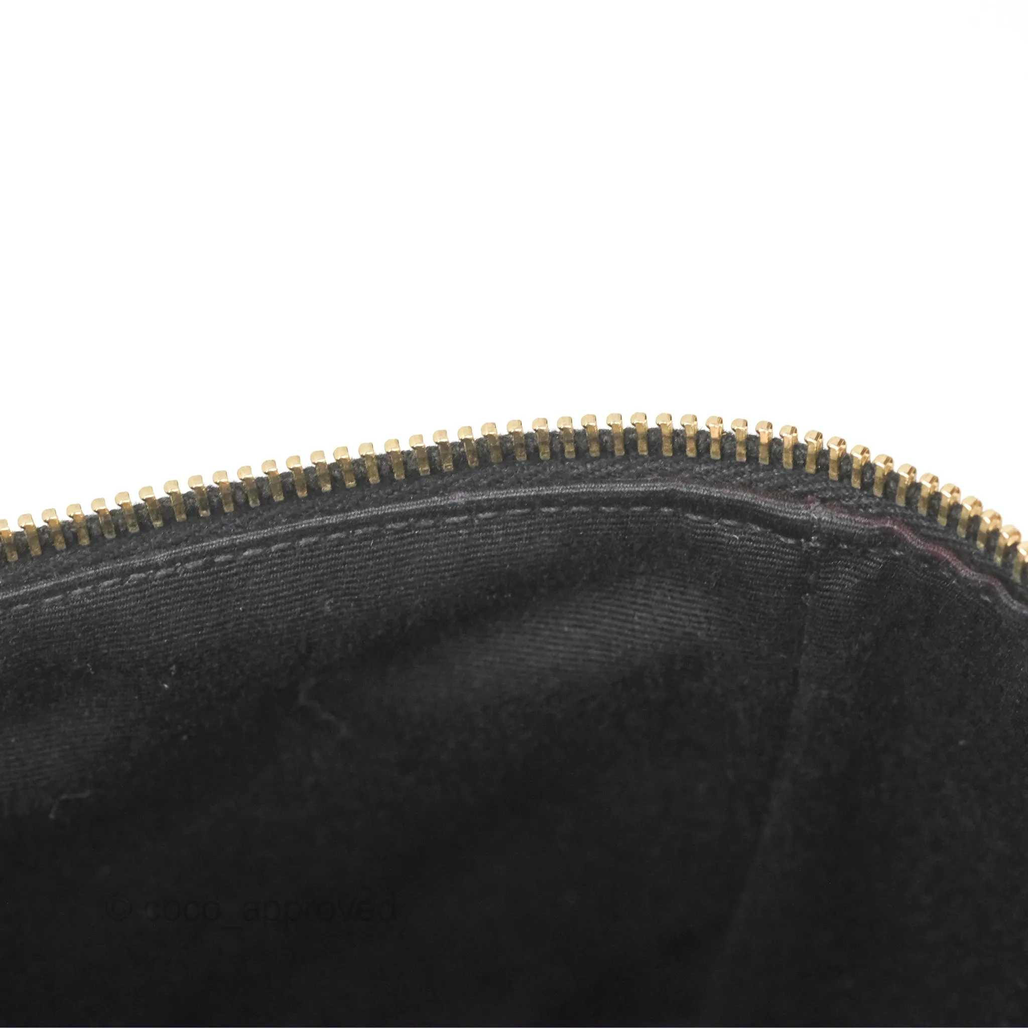 Saint Laurent 80's Vanity Bag Quilted Black Grained Calfskin