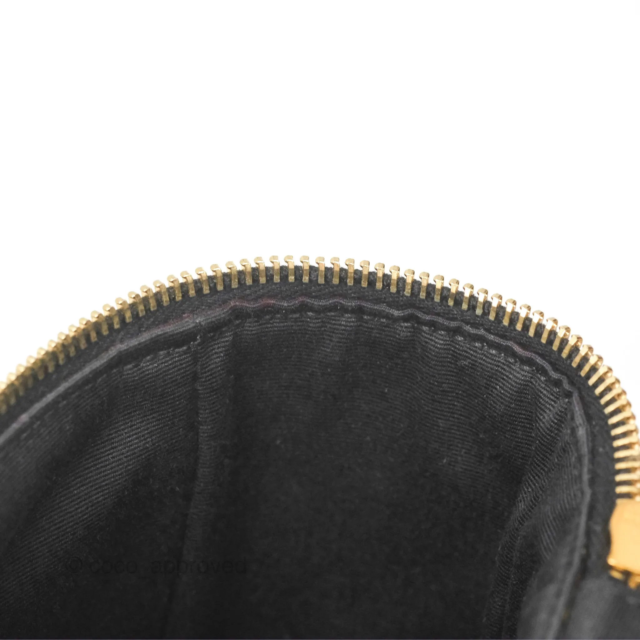 Saint Laurent 80's Vanity Bag Quilted Black Grained Calfskin