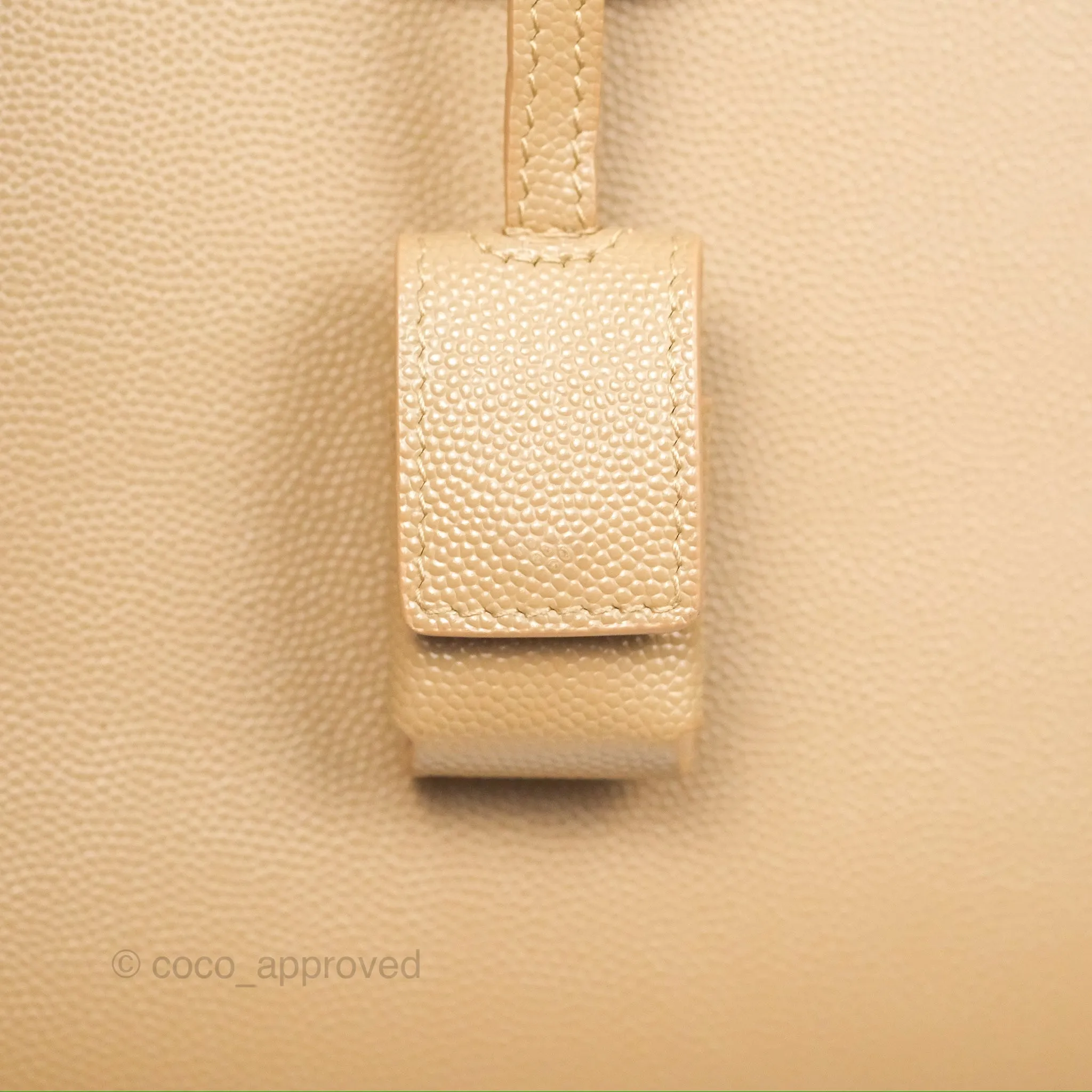 Saint Laurent Baby Classic Sac De Jour Calfskin Beige Silver Hardware