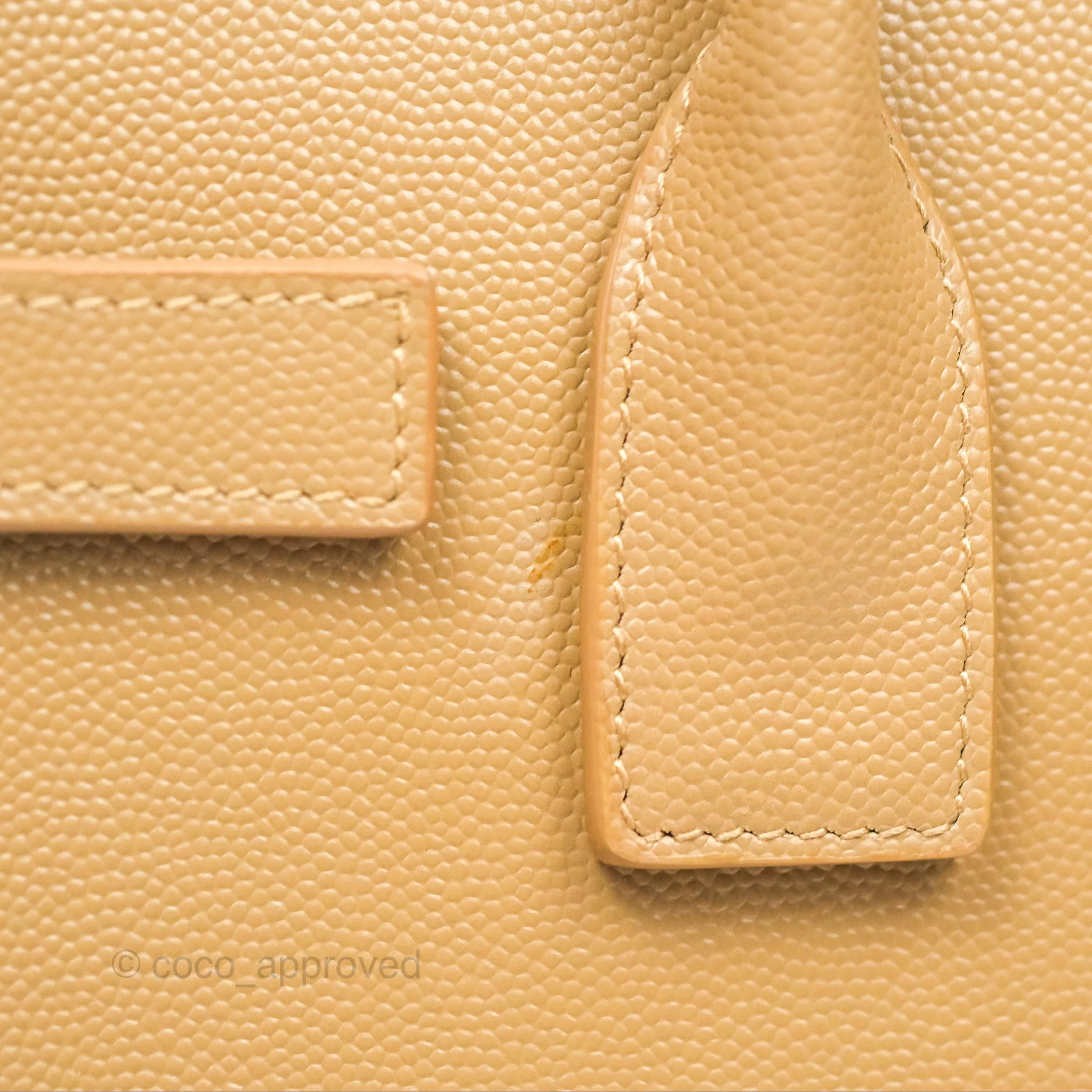 Saint Laurent Baby Classic Sac De Jour Calfskin Beige Silver Hardware