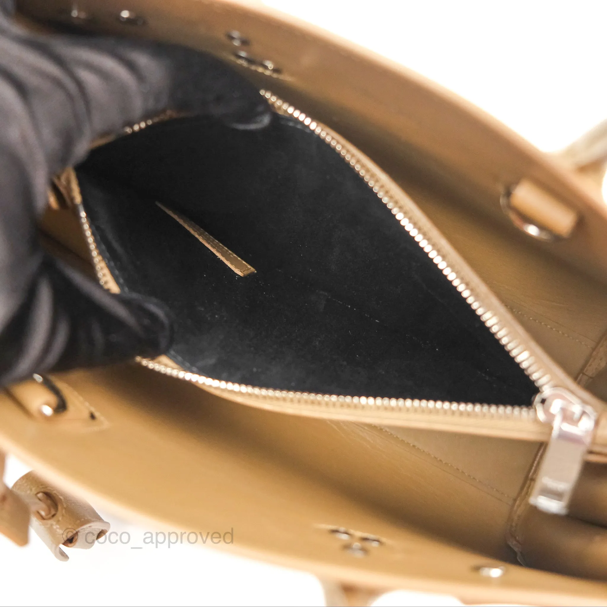 Saint Laurent Baby Classic Sac De Jour Calfskin Beige Silver Hardware