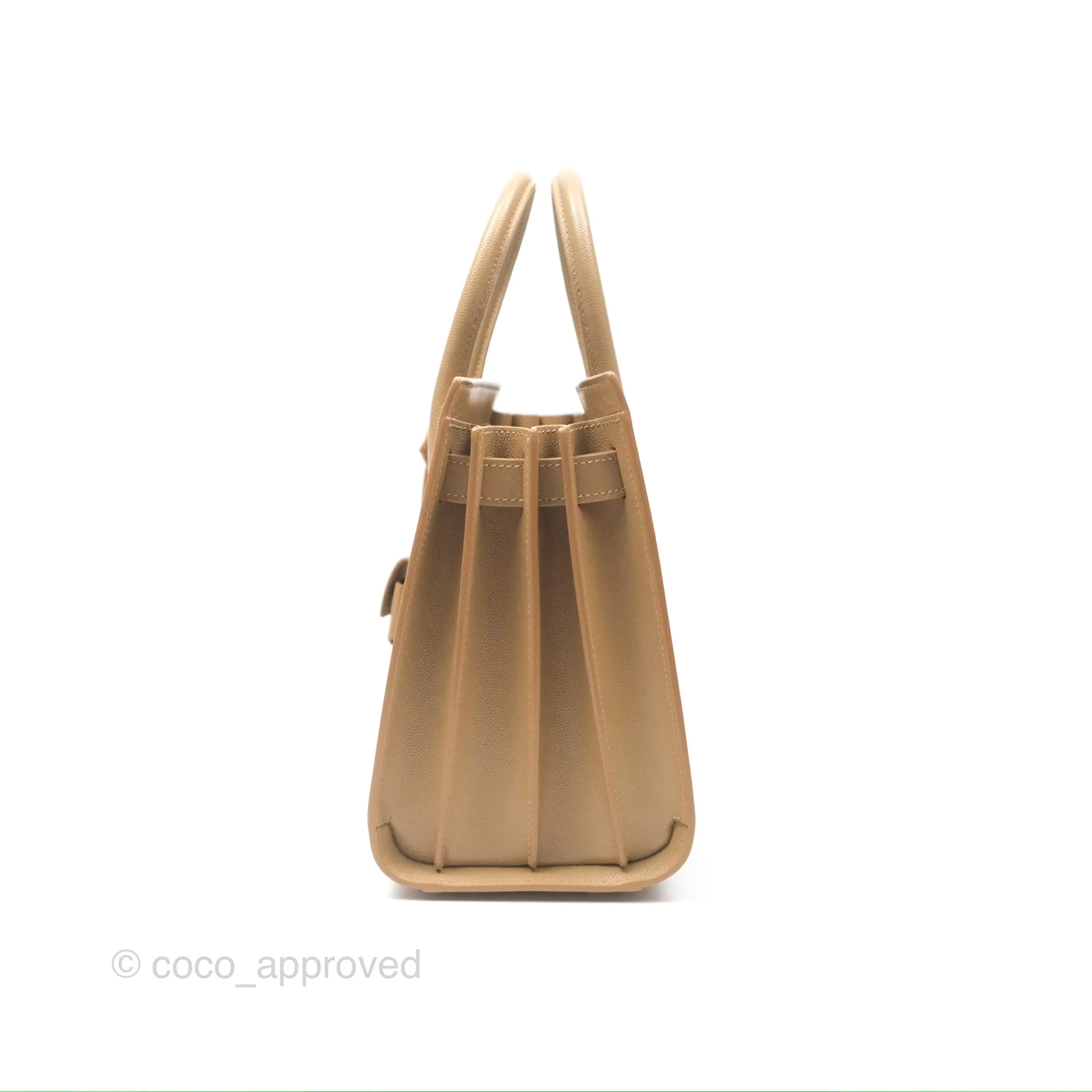 Saint Laurent Baby Classic Sac De Jour Calfskin Beige Silver Hardware