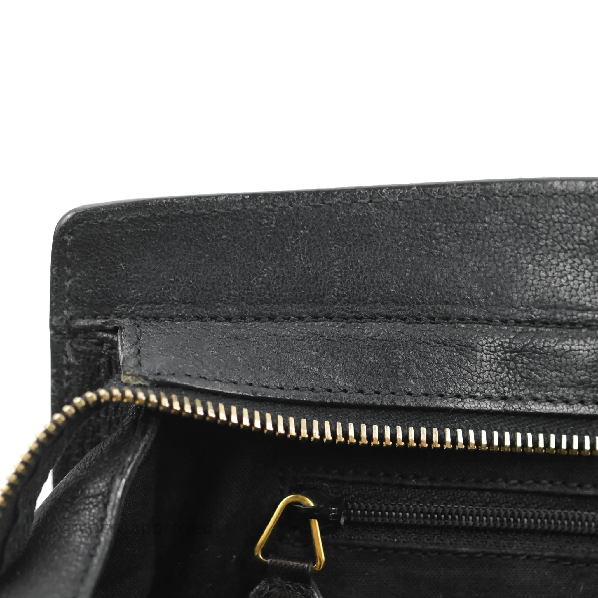 Saint Laurent Cabas Chyc Dark Navy Gold Hardware
