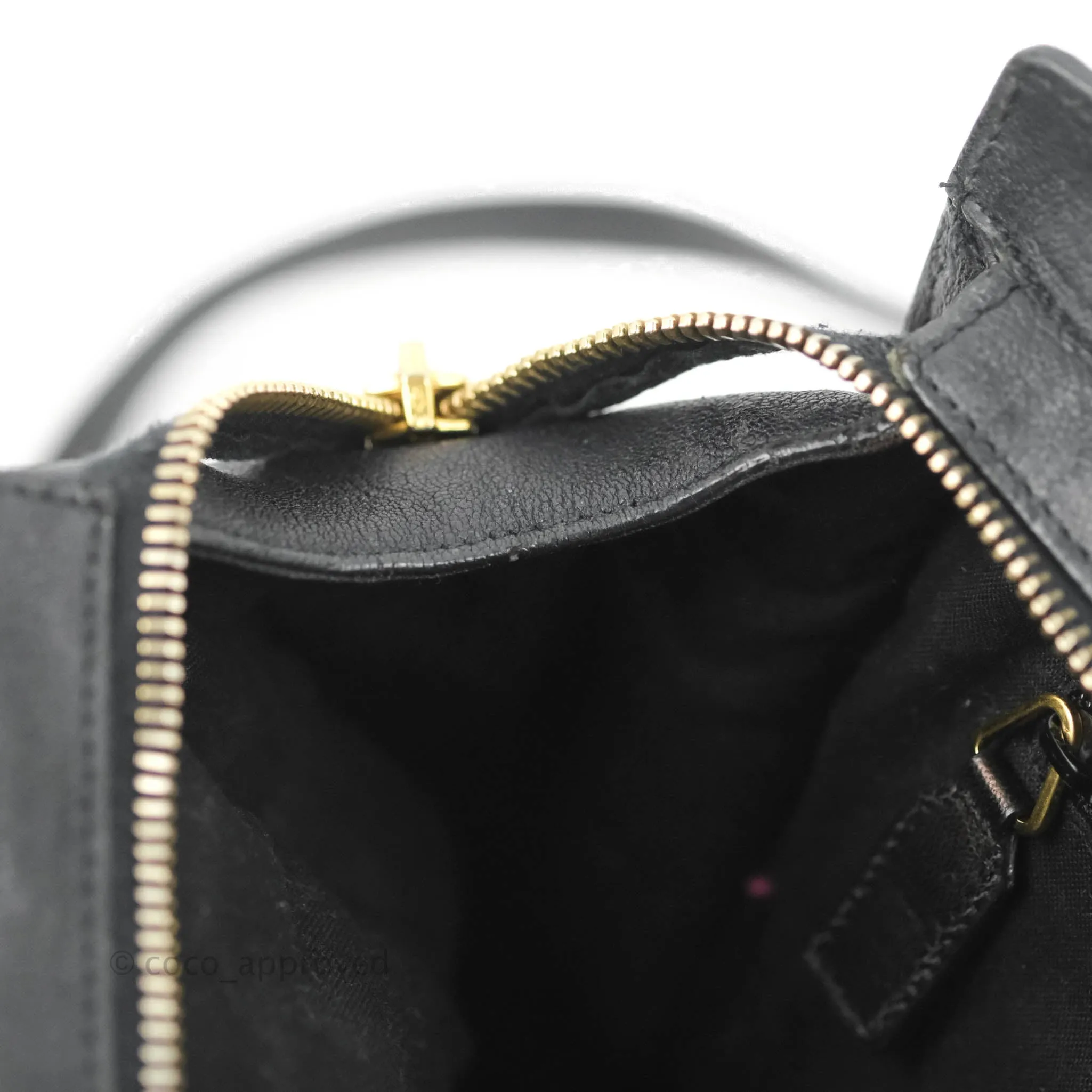 Saint Laurent Cabas Chyc Dark Navy Gold Hardware