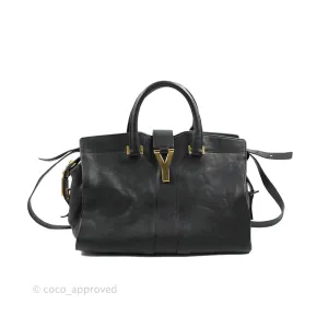Saint Laurent Cabas Chyc Dark Navy Gold Hardware
