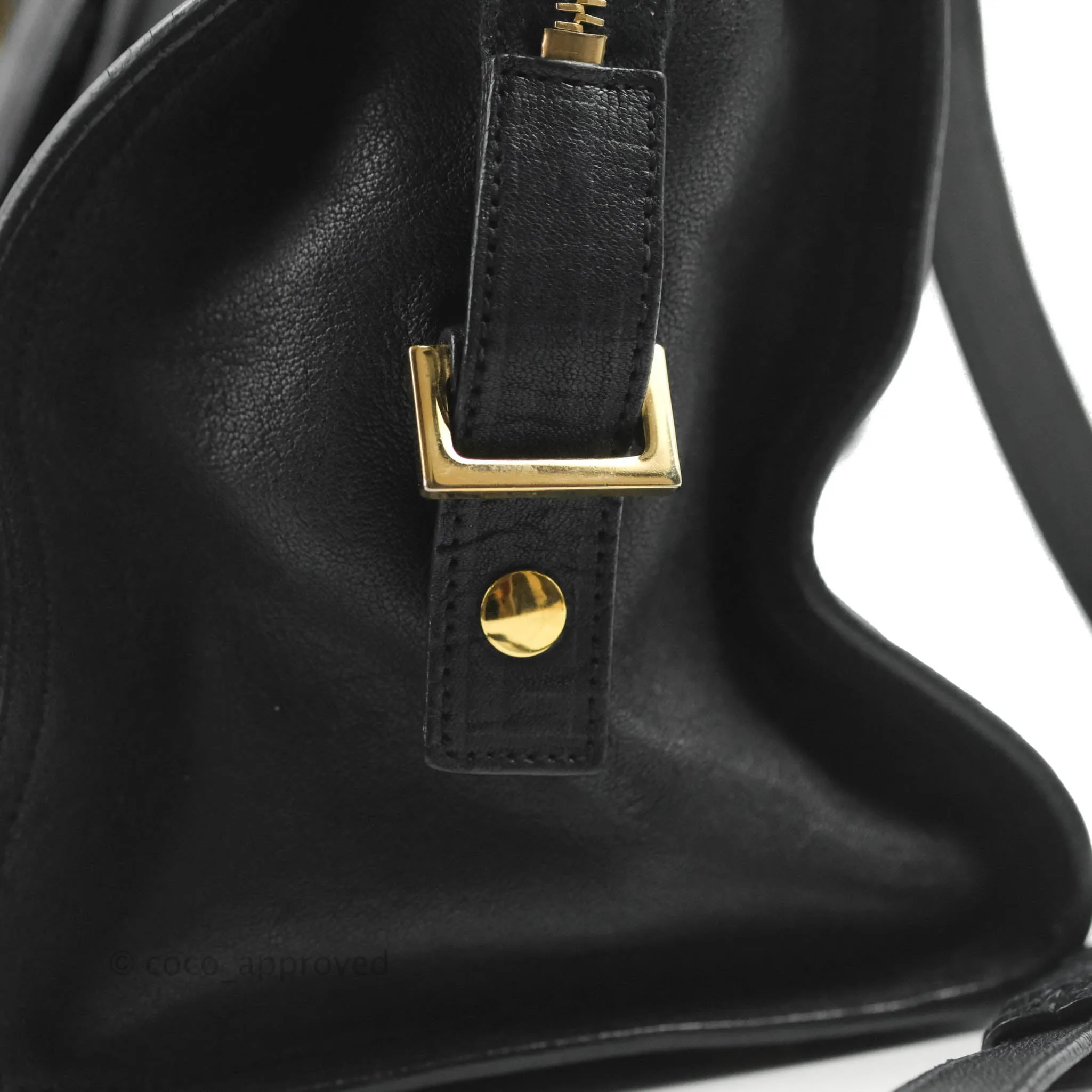 Saint Laurent Cabas Chyc Dark Navy Gold Hardware