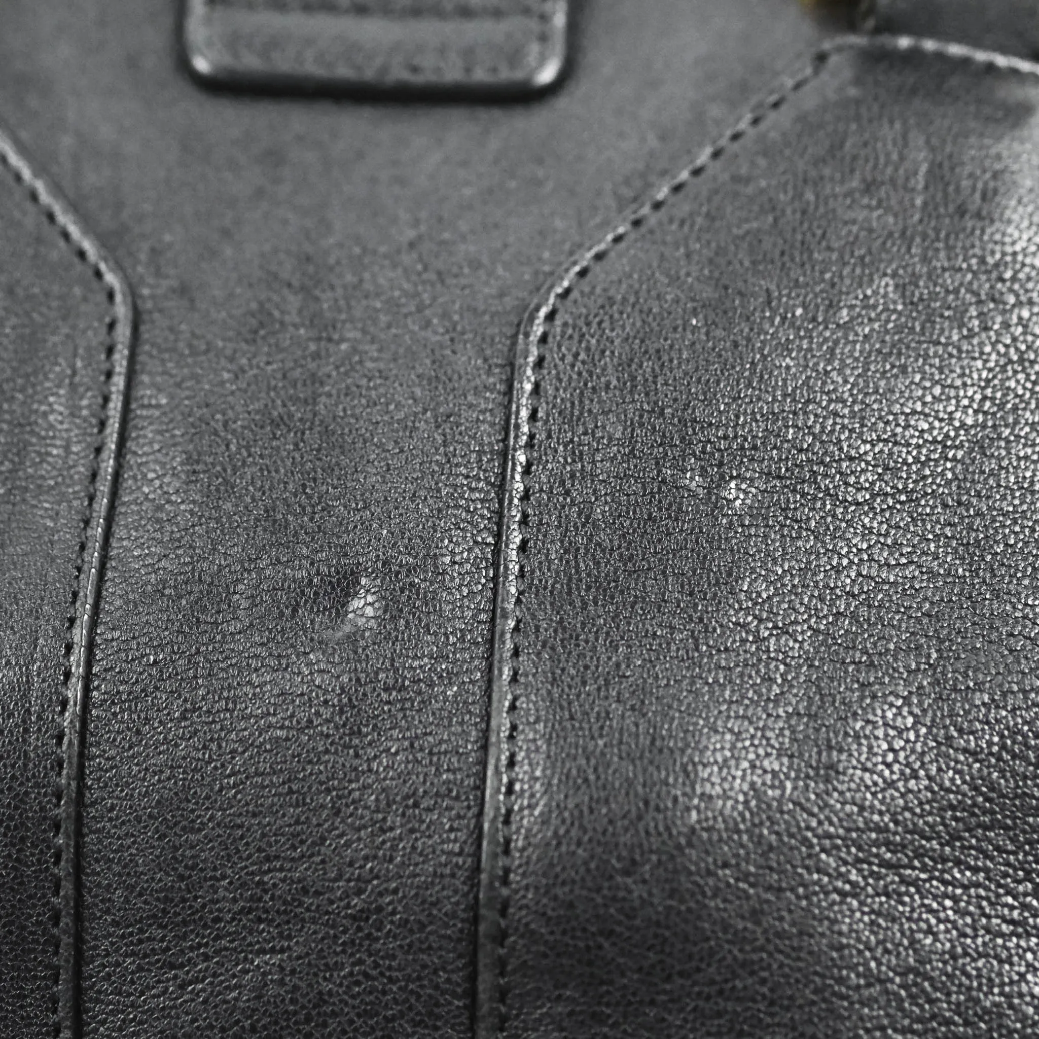 Saint Laurent Cabas Chyc Dark Navy Gold Hardware