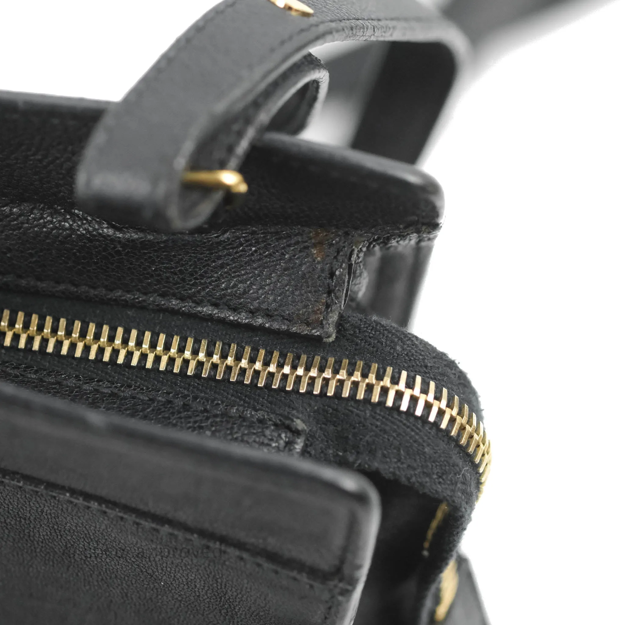 Saint Laurent Cabas Chyc Dark Navy Gold Hardware