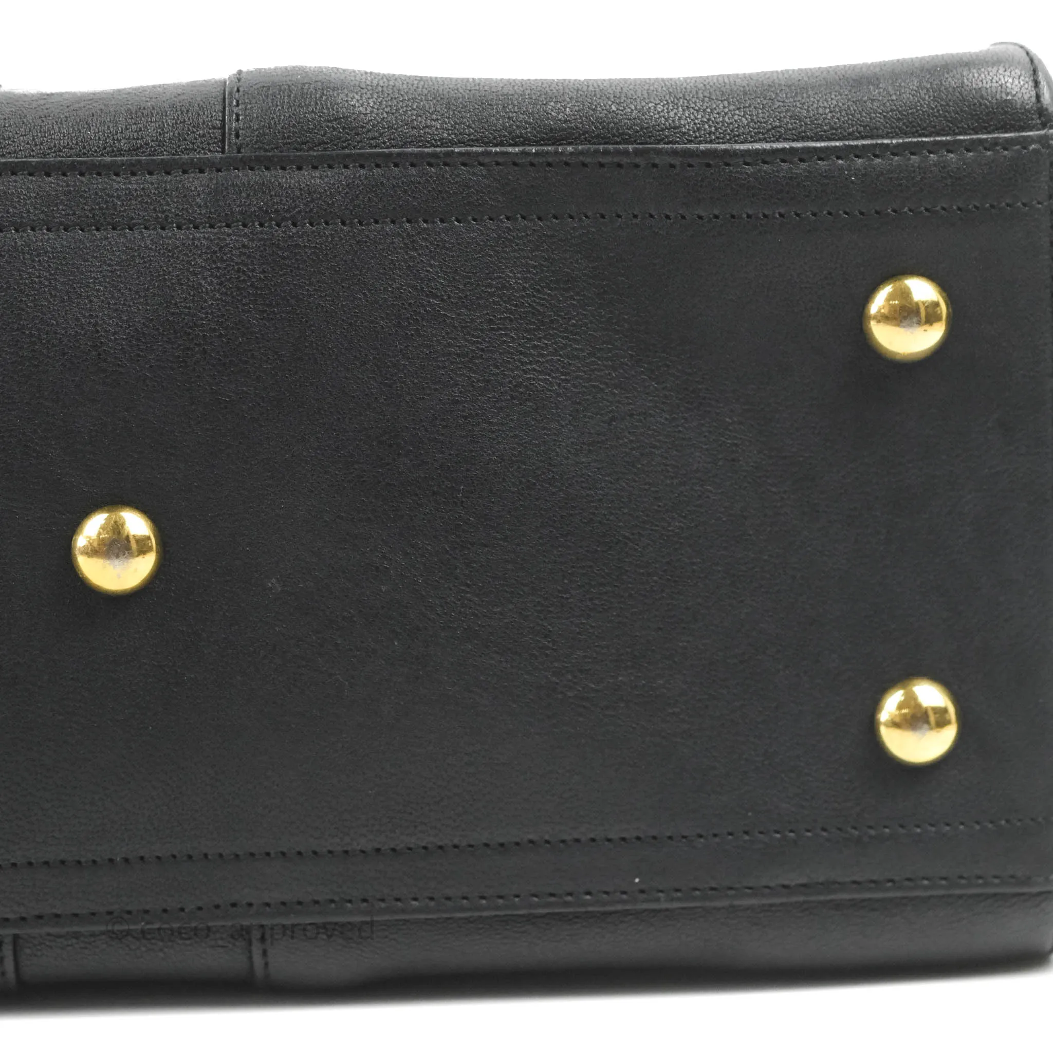 Saint Laurent Cabas Chyc Dark Navy Gold Hardware