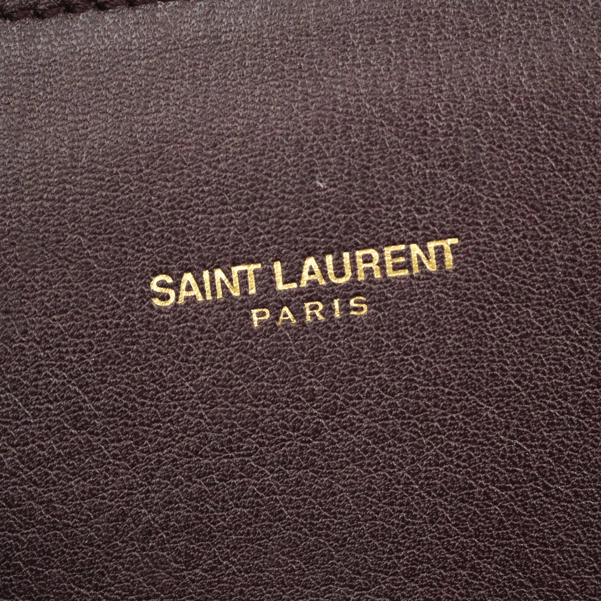 Saint Laurent Classic Sac De Jour Small Burgundy Smooth Calfskin Gold Hardware