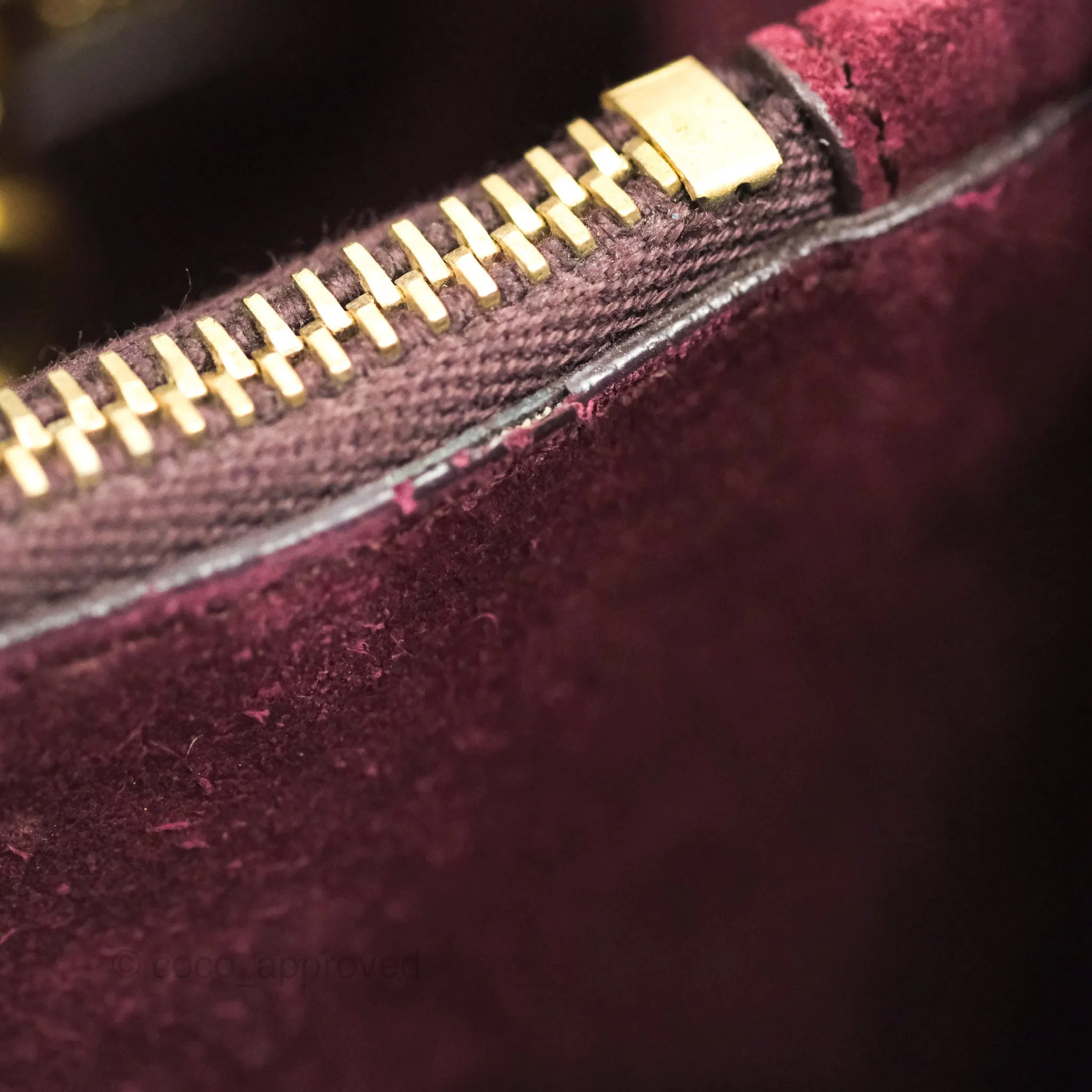 Saint Laurent Classic Sac De Jour Small Burgundy Smooth Calfskin Gold Hardware