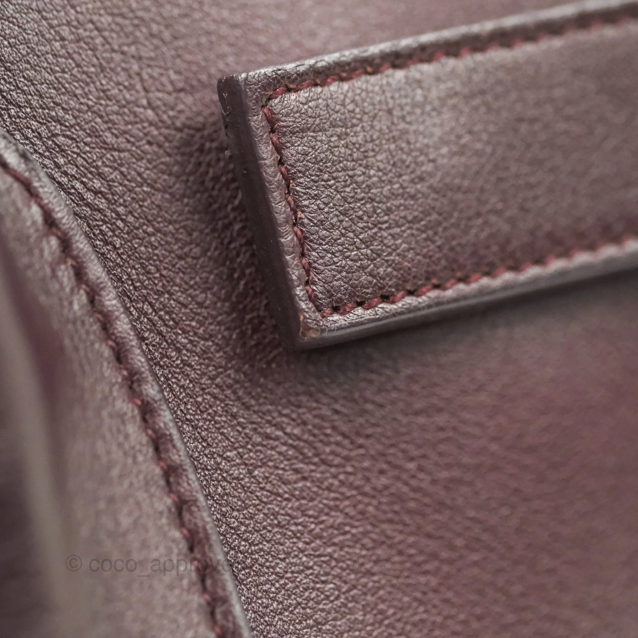 Saint Laurent Classic Sac De Jour Small Burgundy Smooth Calfskin Gold Hardware