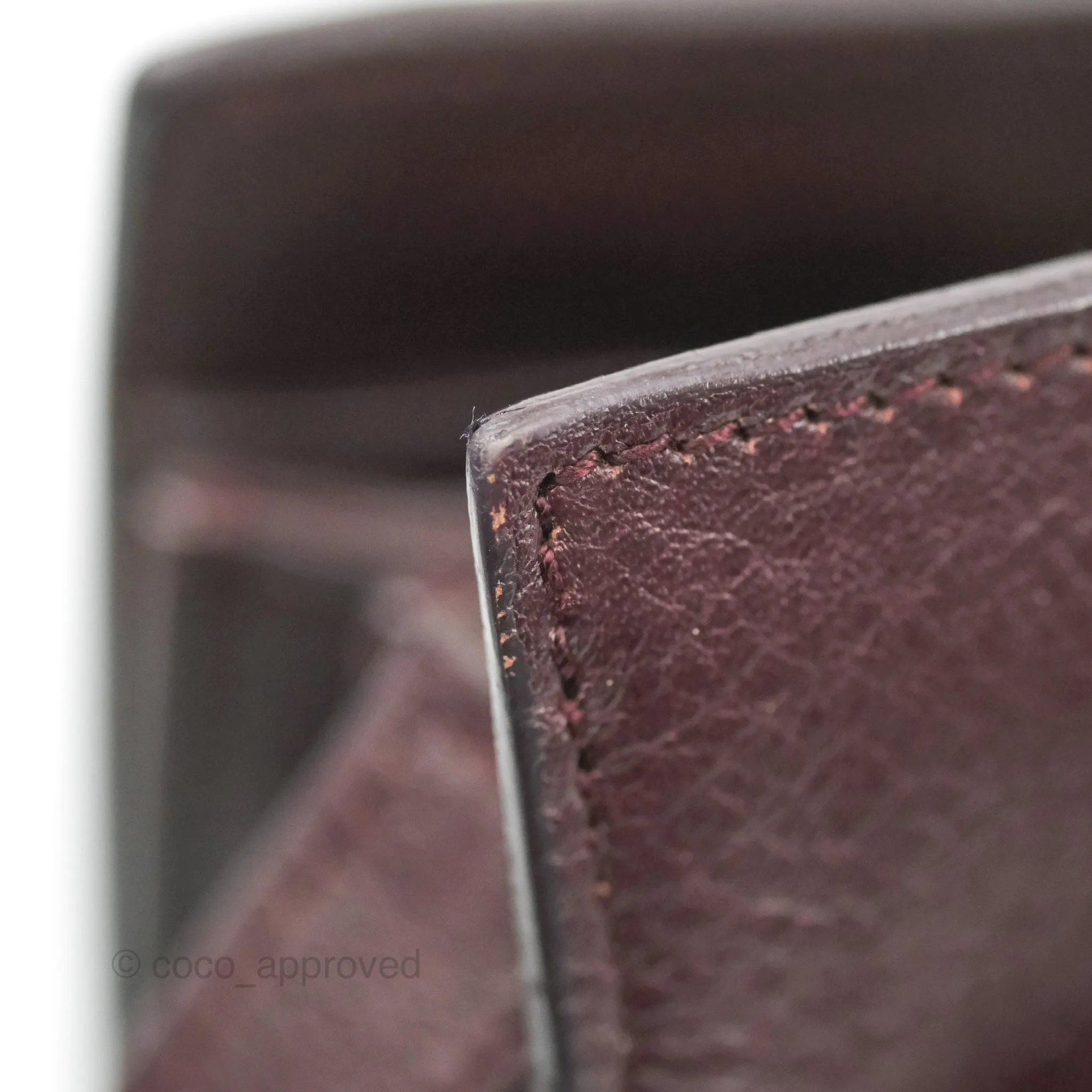 Saint Laurent Classic Sac De Jour Small Burgundy Smooth Calfskin Gold Hardware