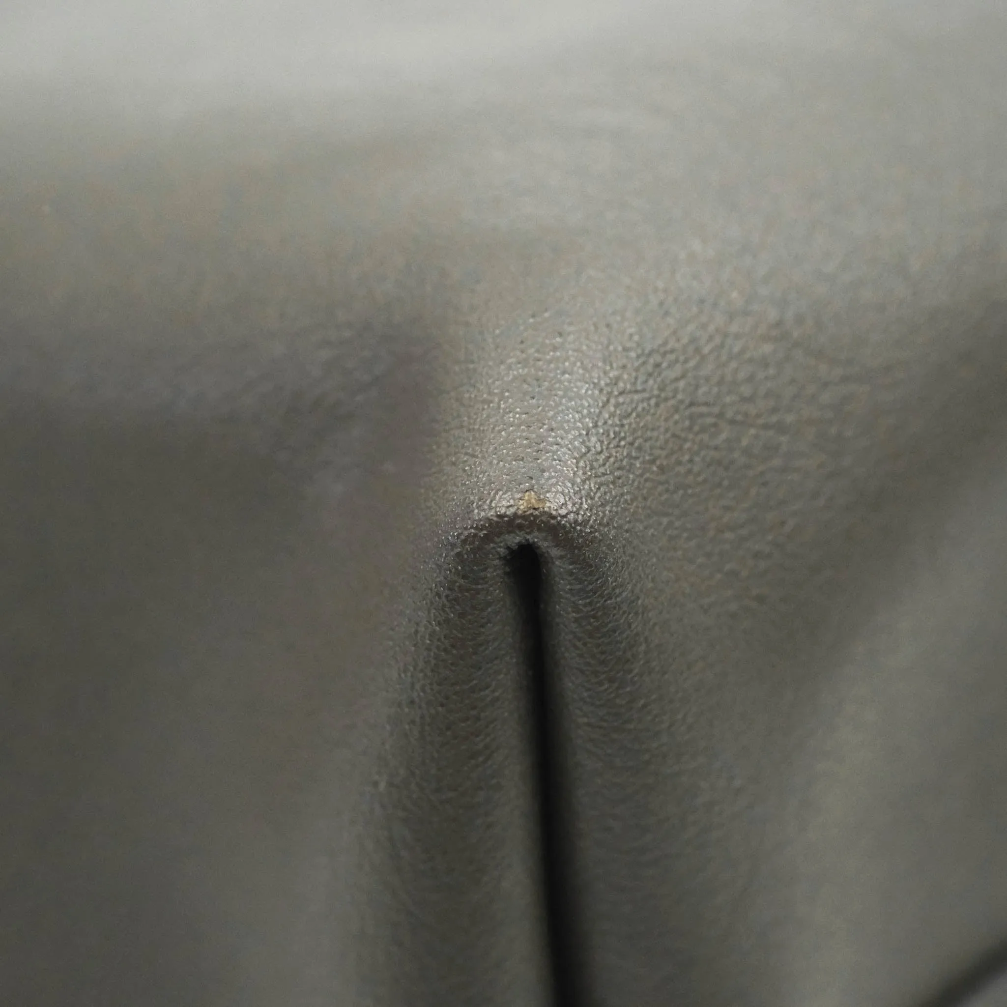 Saint Laurent East West with Pouch Dark Grey Calfskin Tote Bag