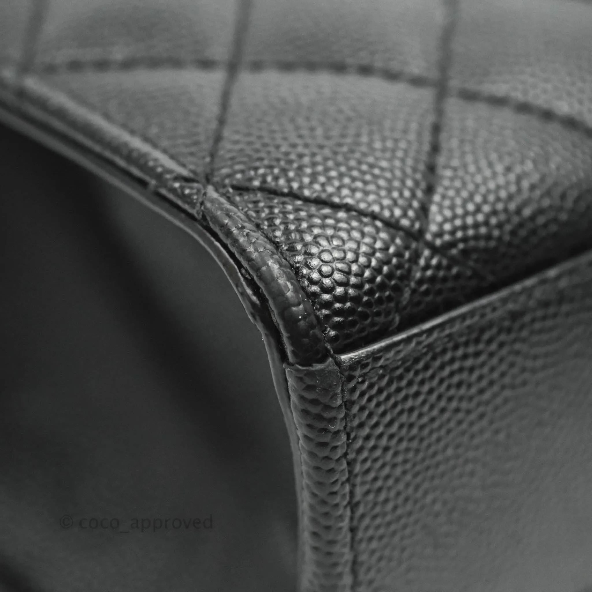 Saint Laurent Envelope Medium Black Caviar Gold Hardware