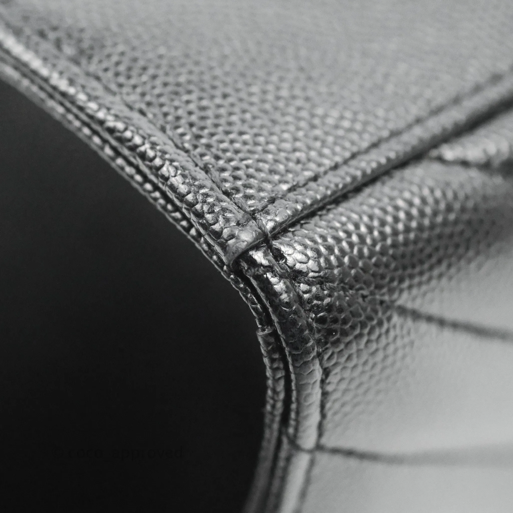 Saint Laurent Envelope Medium Black Caviar Gold Hardware