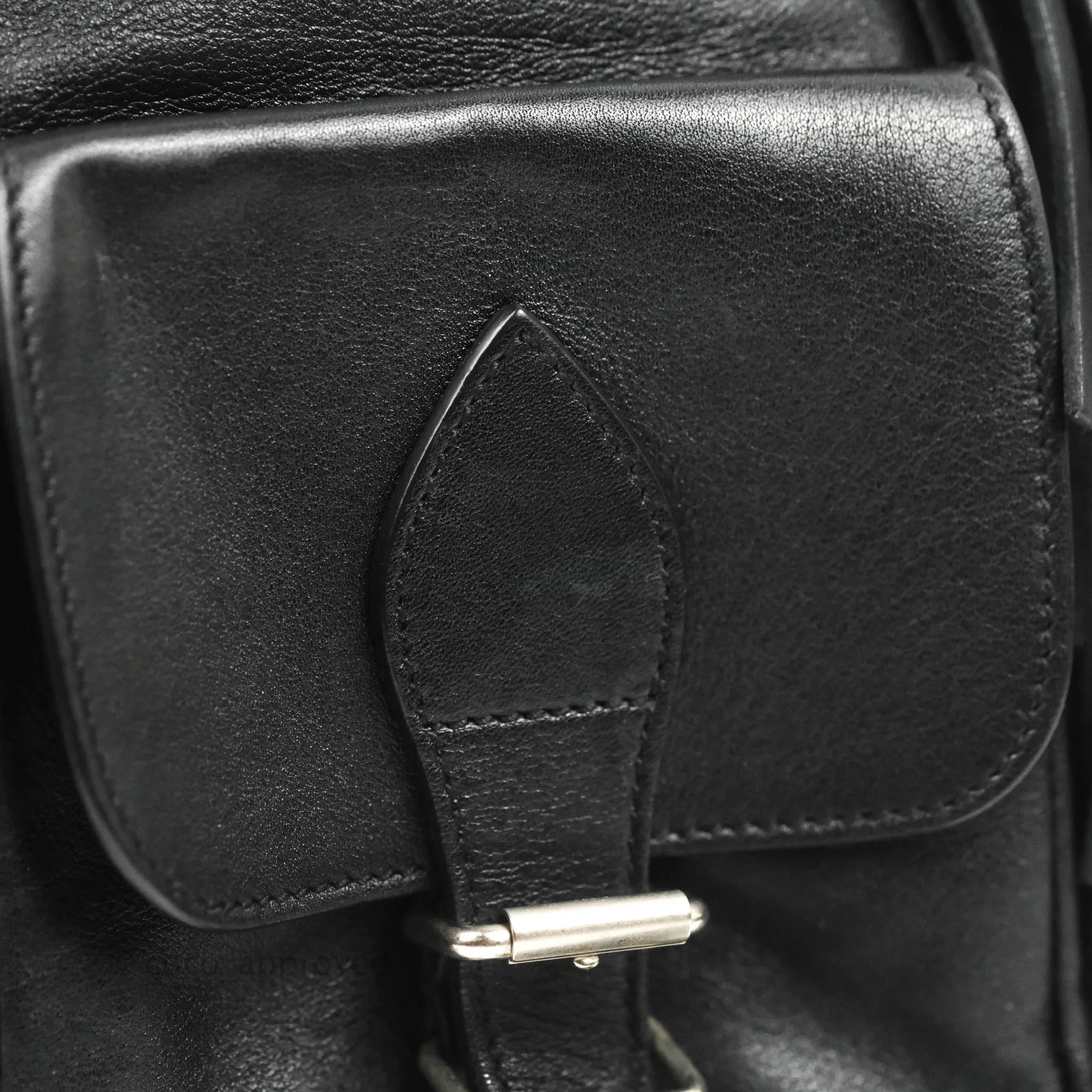 Saint Laurent Festival Fringe Backpack Black Calfskin
