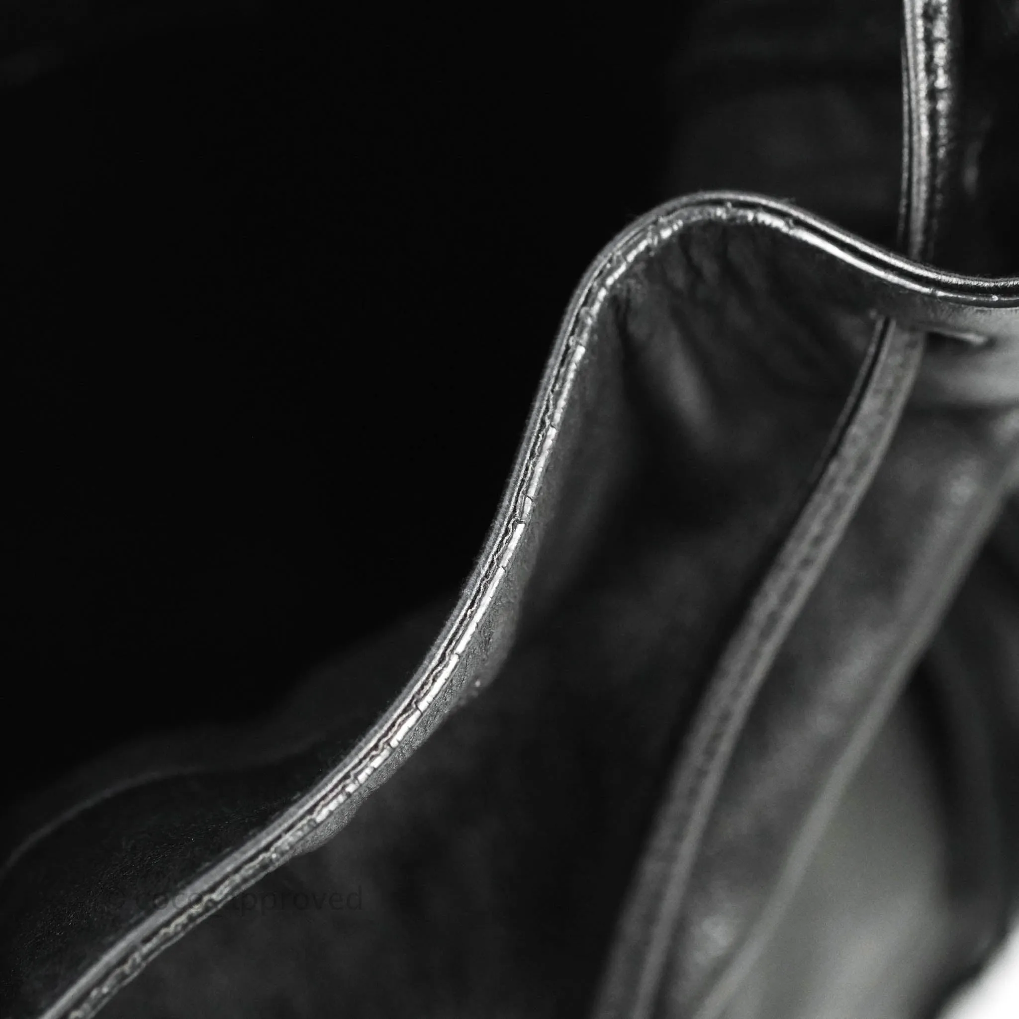 Saint Laurent Festival Fringe Backpack Black Calfskin