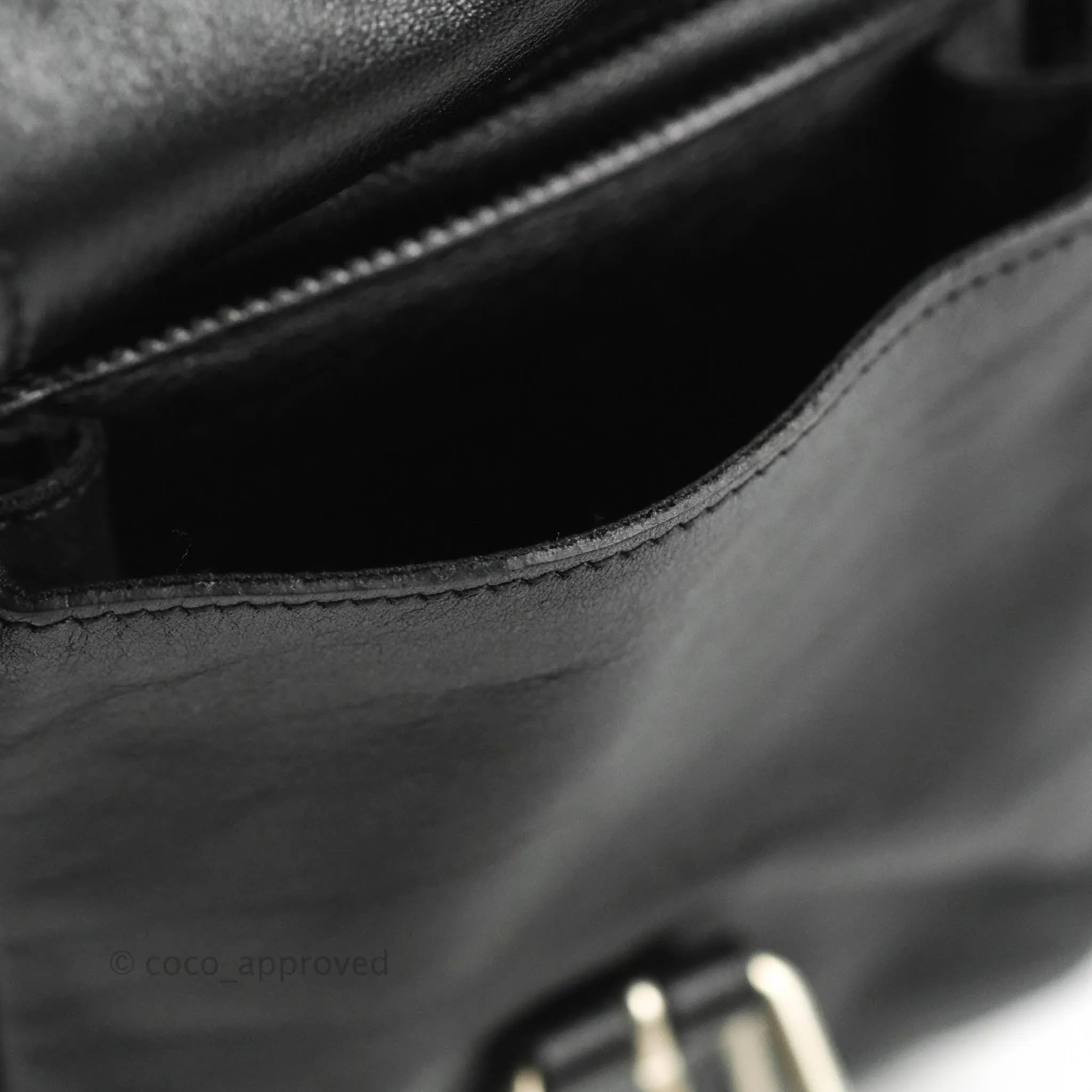 Saint Laurent Festival Fringe Backpack Black Calfskin