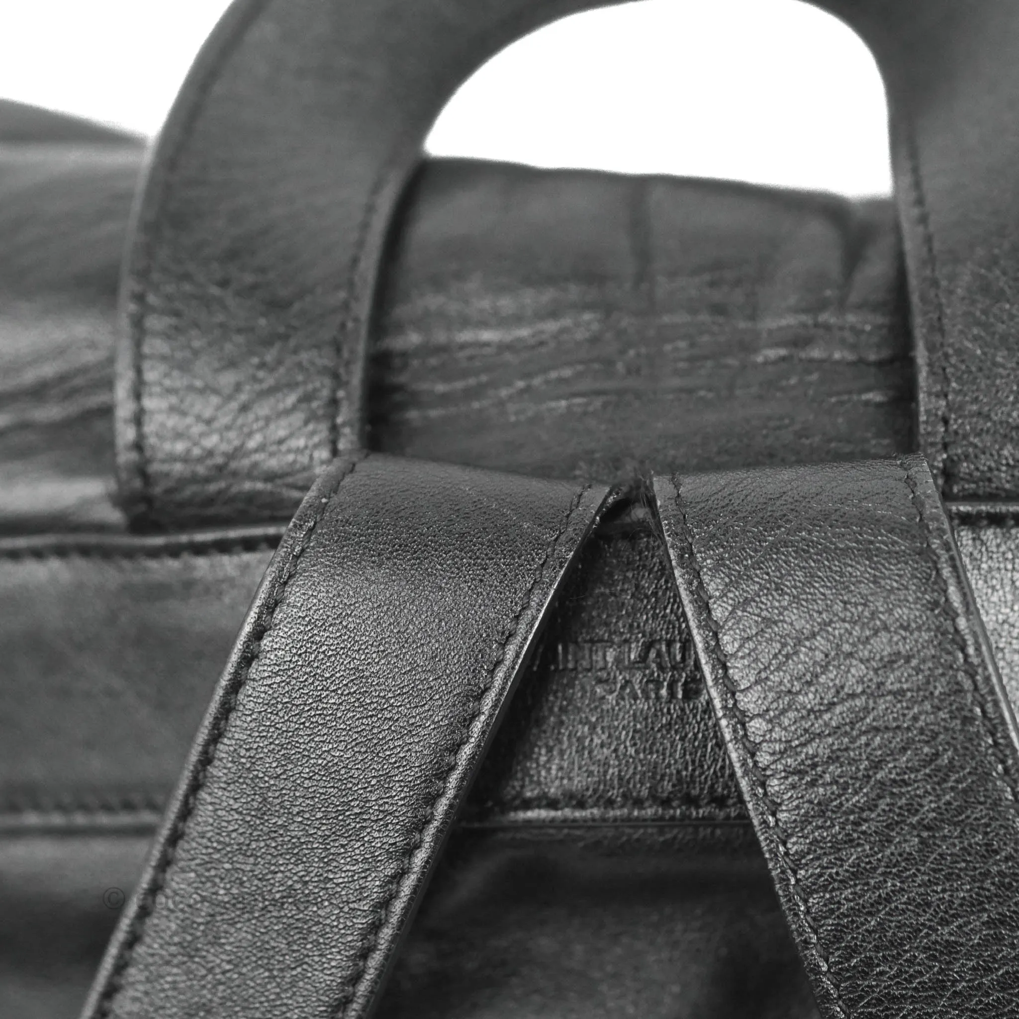 Saint Laurent Festival Fringe Backpack Black Calfskin