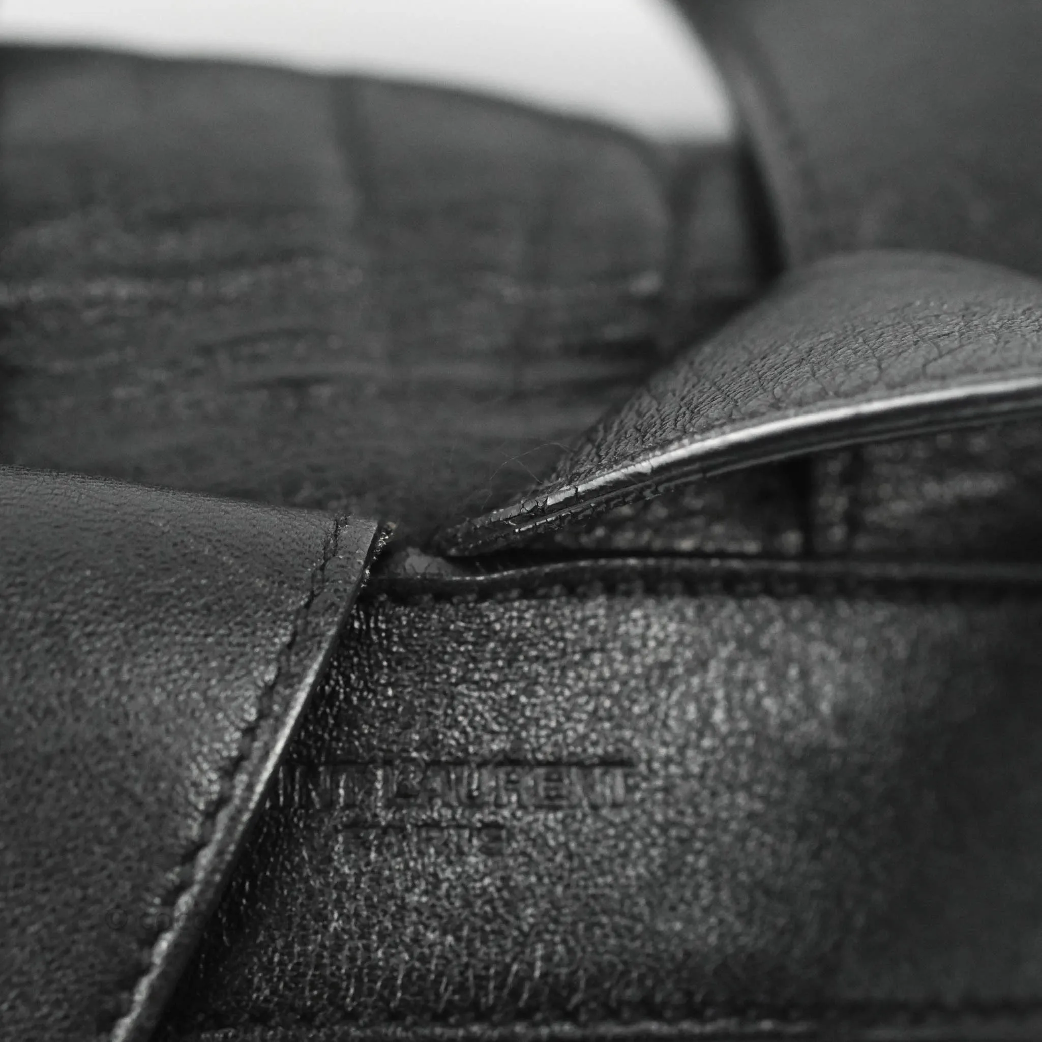 Saint Laurent Festival Fringe Backpack Black Calfskin