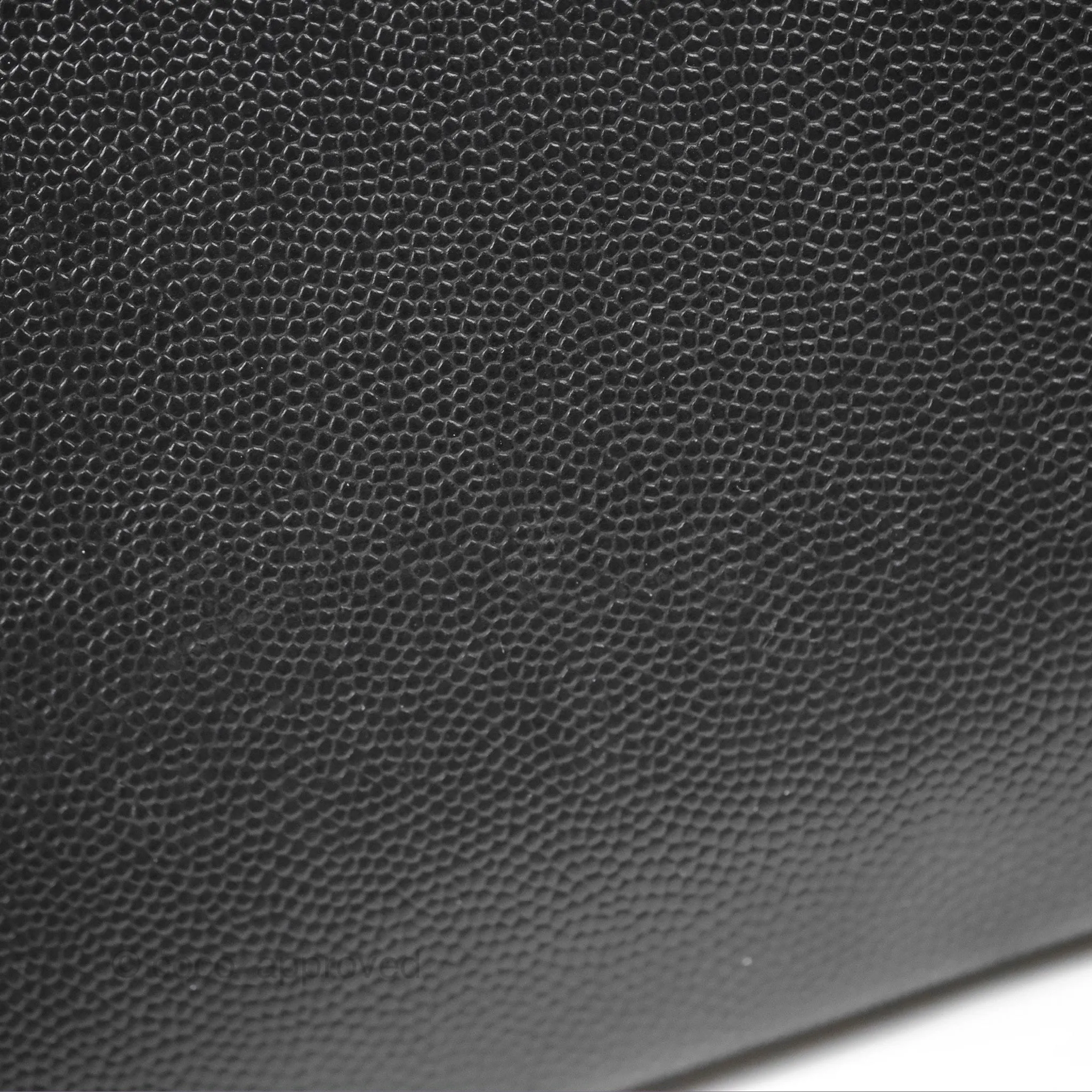 Saint Laurent Grain De Poudre Zipped Tablet Holder Black