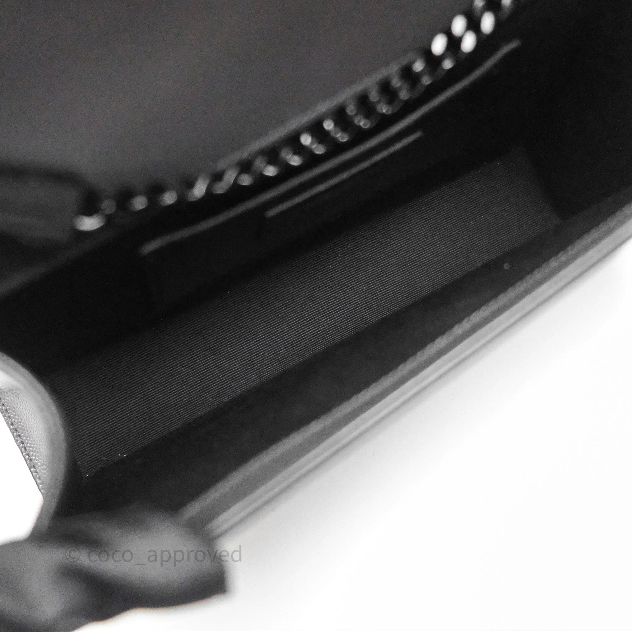 Saint Laurent Kate Medium Grained Leather Shoulder Bag So Black