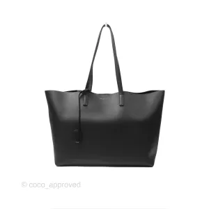 Saint Laurent Large Shopping Tote Black Calfskin