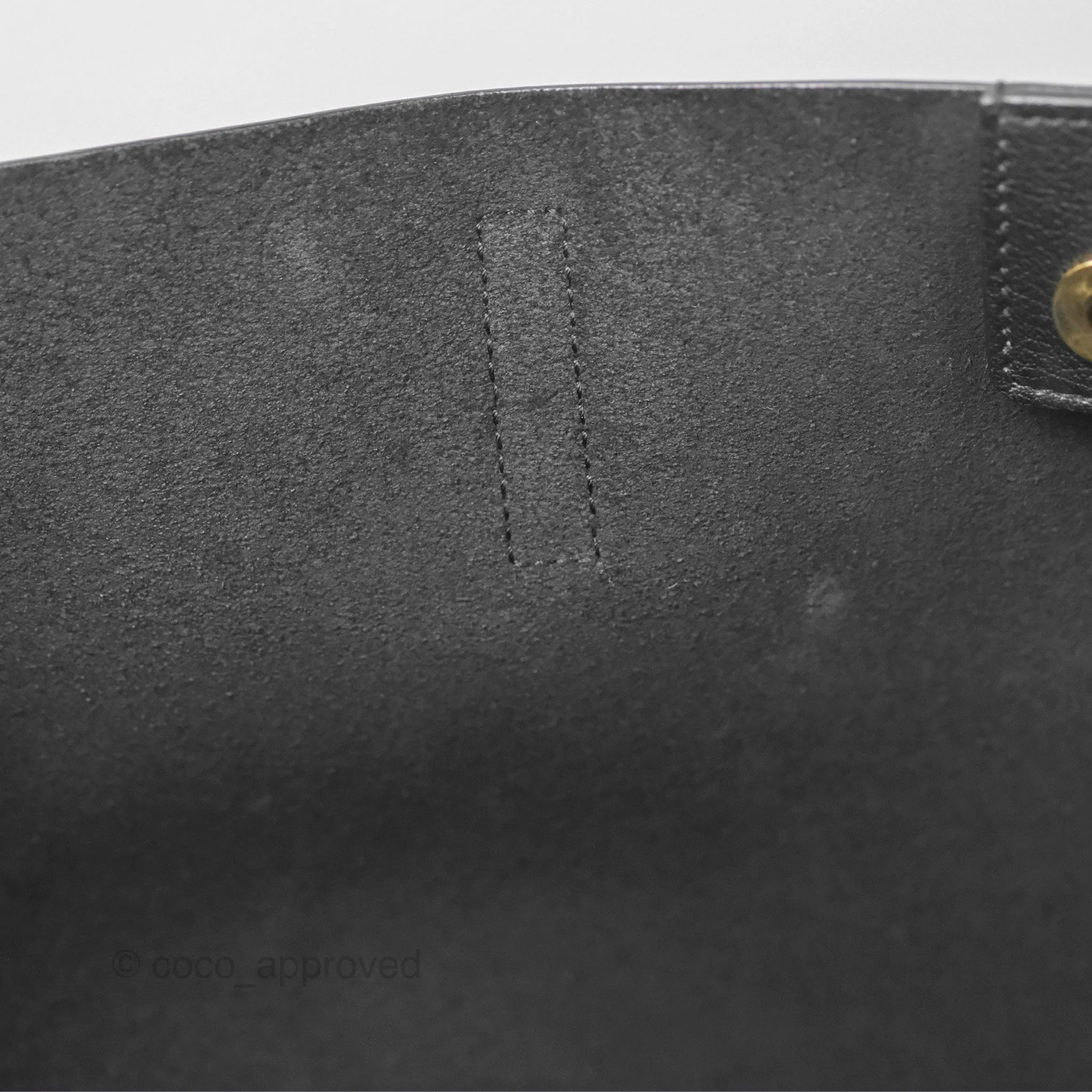Saint Laurent Large Shopping Tote Black Calfskin