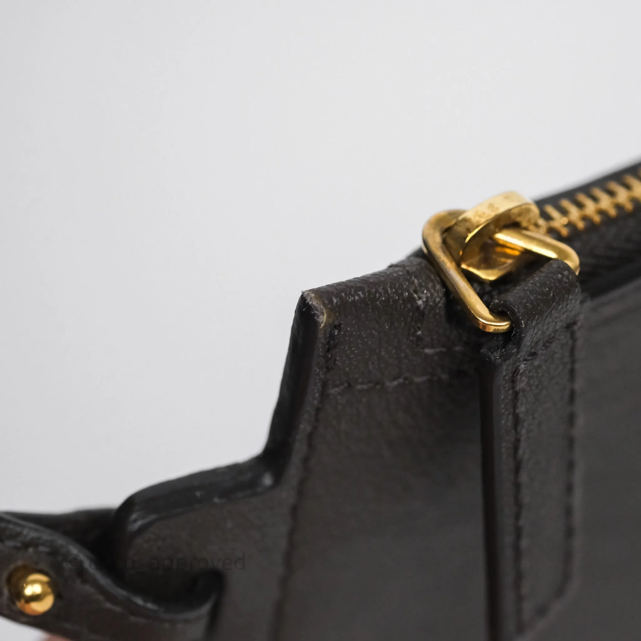 Saint Laurent Large Shopping Tote Dark Grey Calfskin