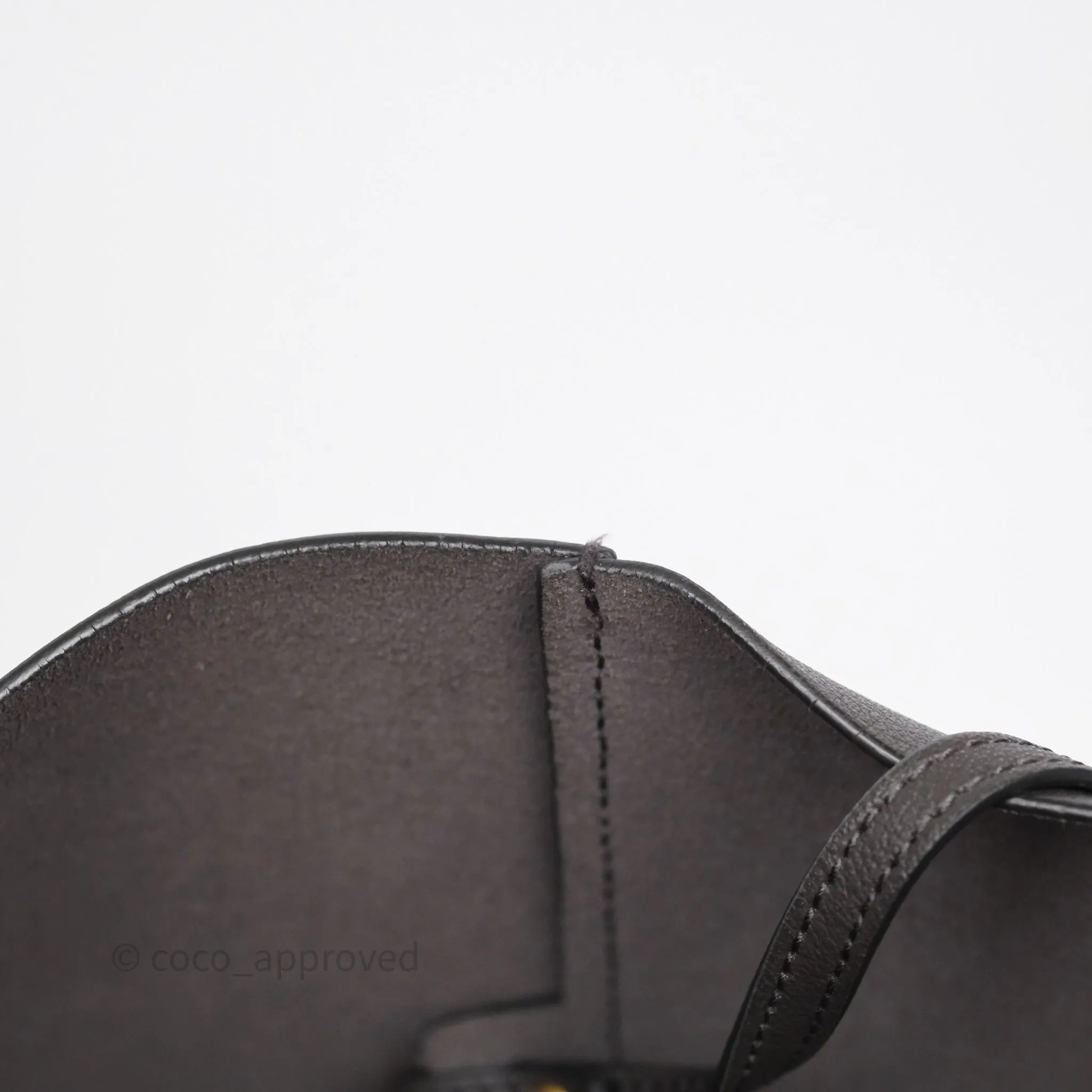 Saint Laurent Large Shopping Tote Dark Grey Calfskin
