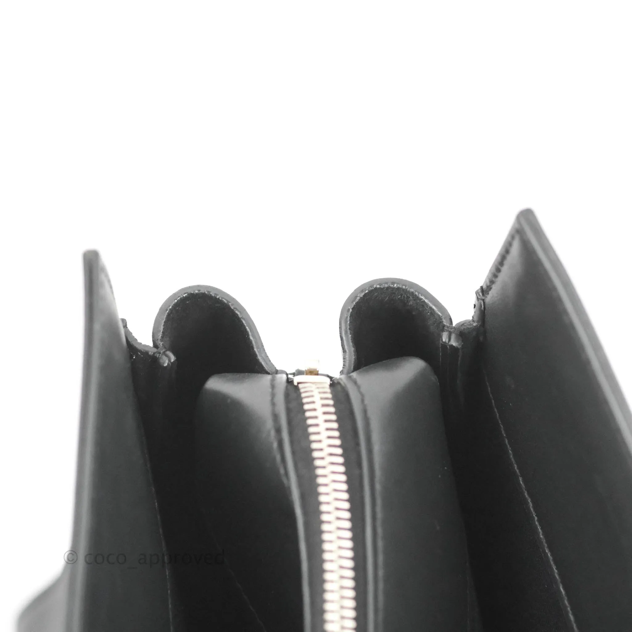 Saint Laurent Larger Jane Bag Black Silver Hardware