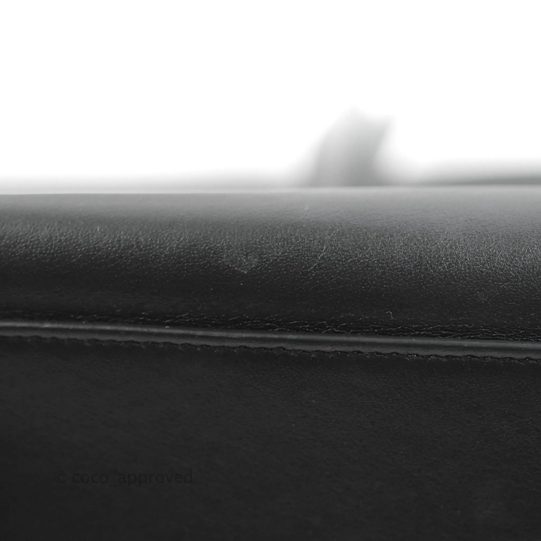 Saint Laurent Larger Jane Bag Black Silver Hardware