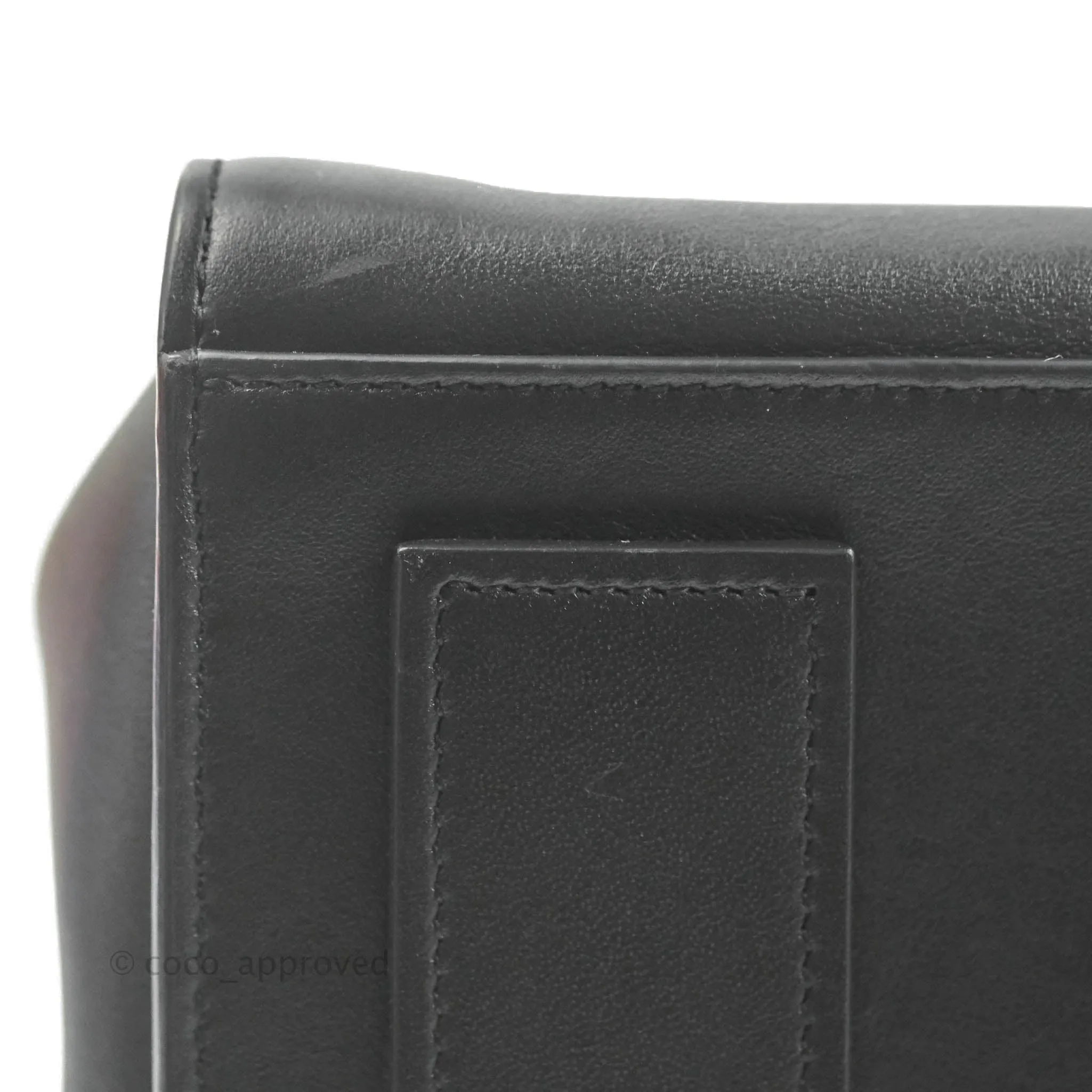 Saint Laurent Larger Jane Bag Black Silver Hardware