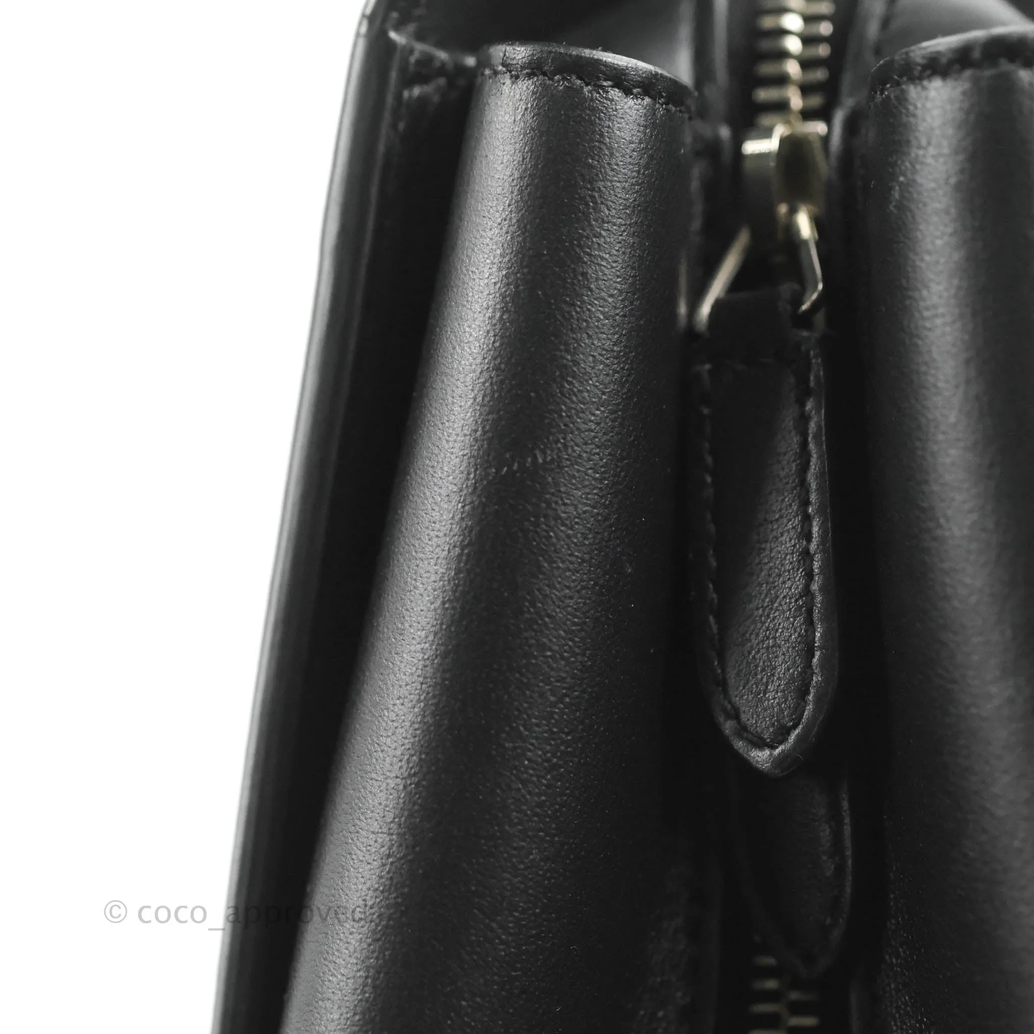 Saint Laurent Larger Jane Bag Black Silver Hardware