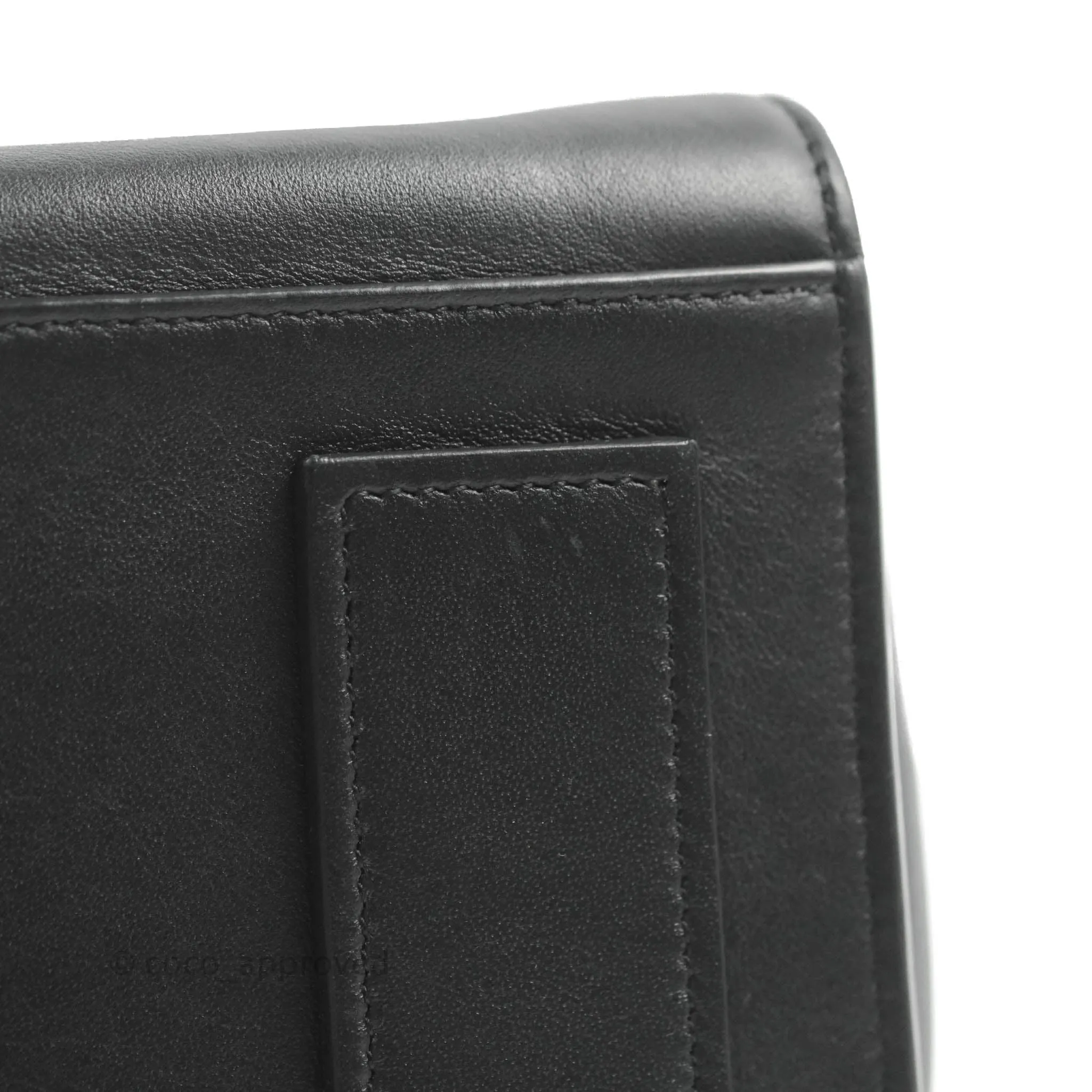 Saint Laurent Larger Jane Bag Black Silver Hardware