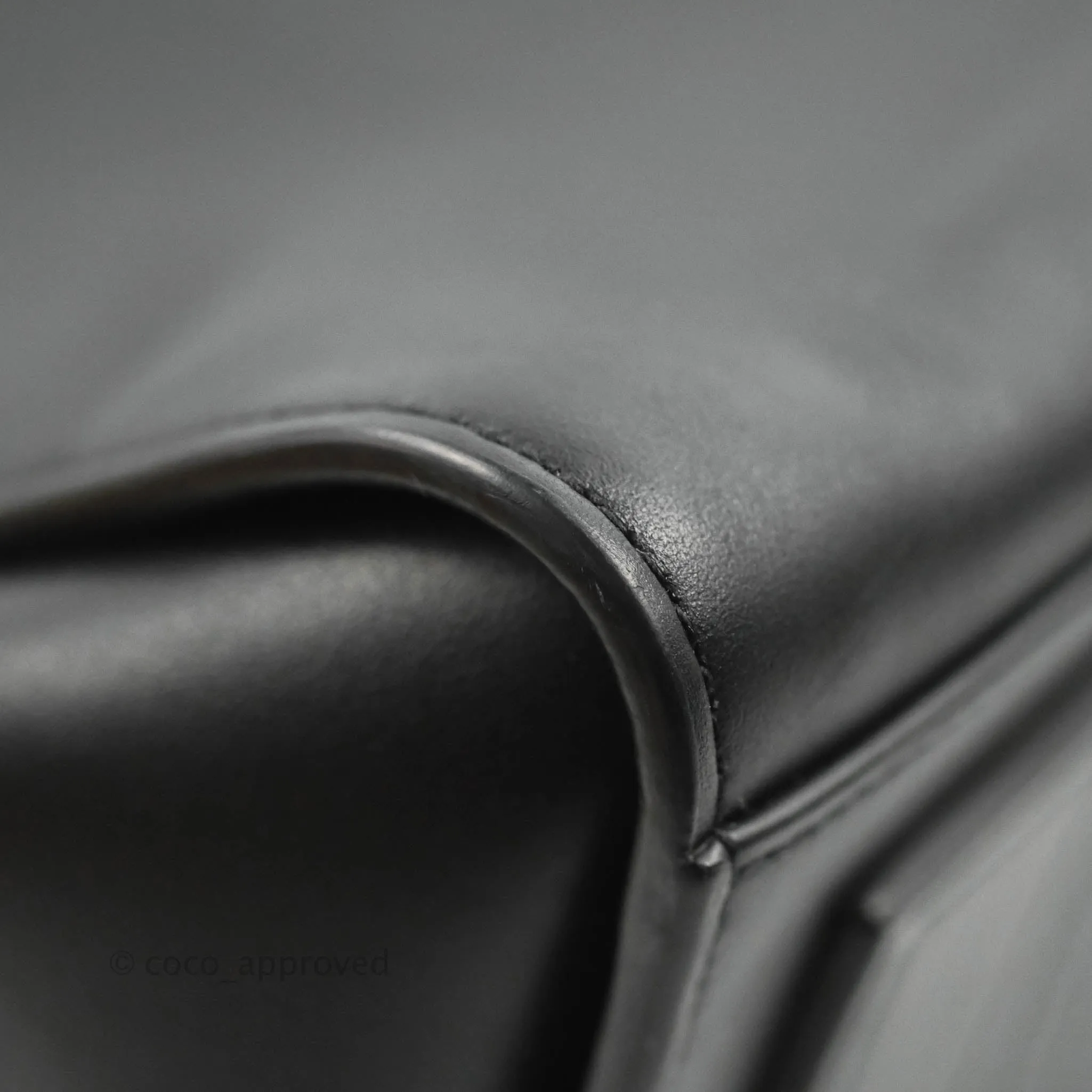 Saint Laurent Larger Jane Bag Black Silver Hardware