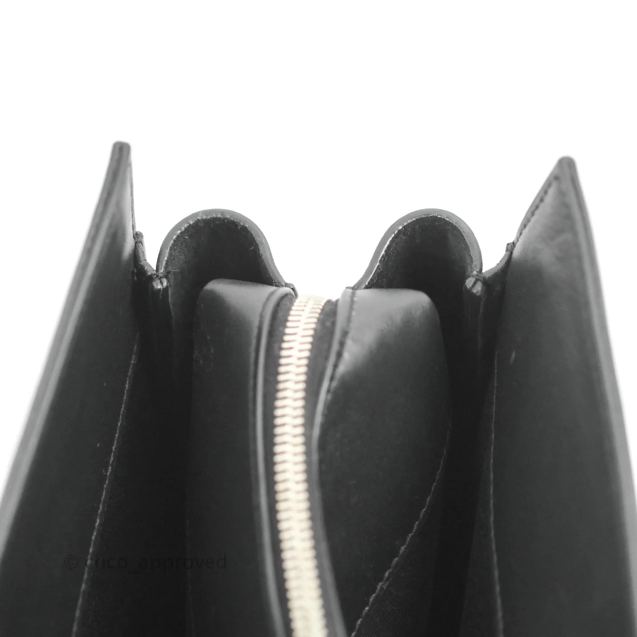 Saint Laurent Larger Jane Bag Black Silver Hardware