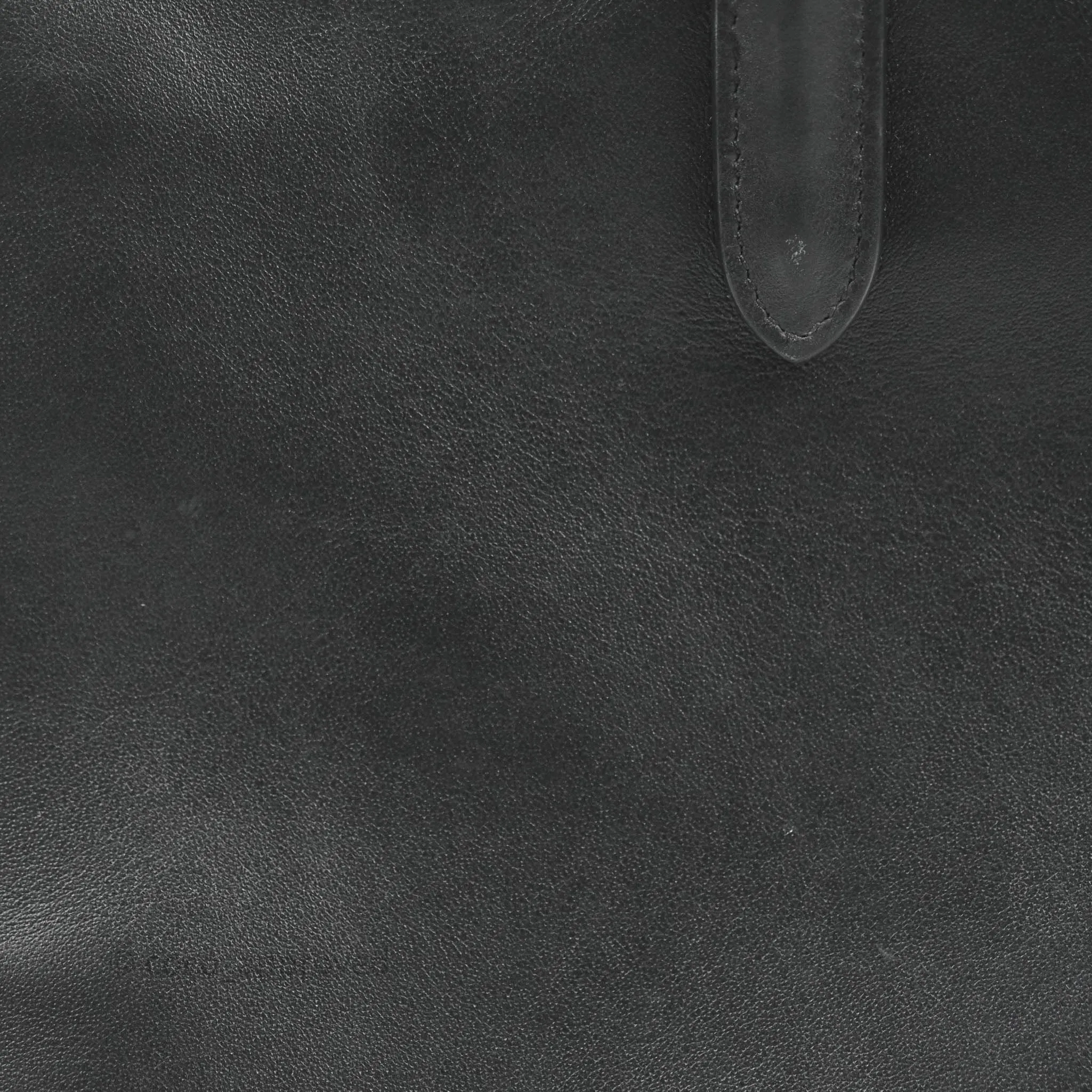 Saint Laurent Larger Jane Bag Black Silver Hardware