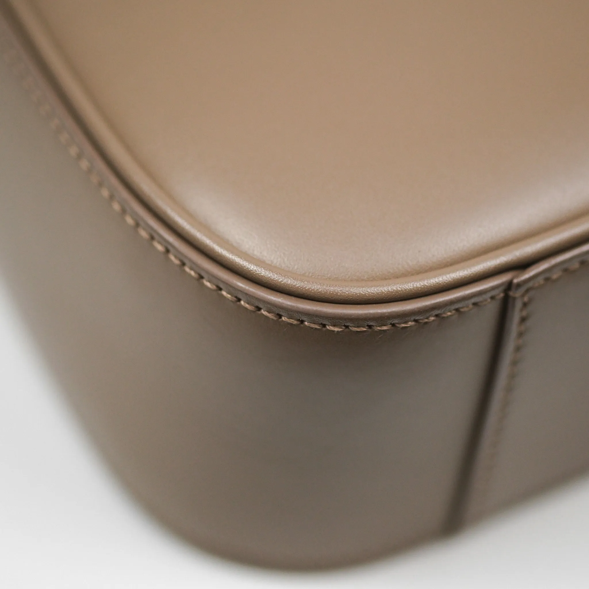 Saint Laurent Le 5  7 Taupe Calfskin Bronze Brass Hardware
