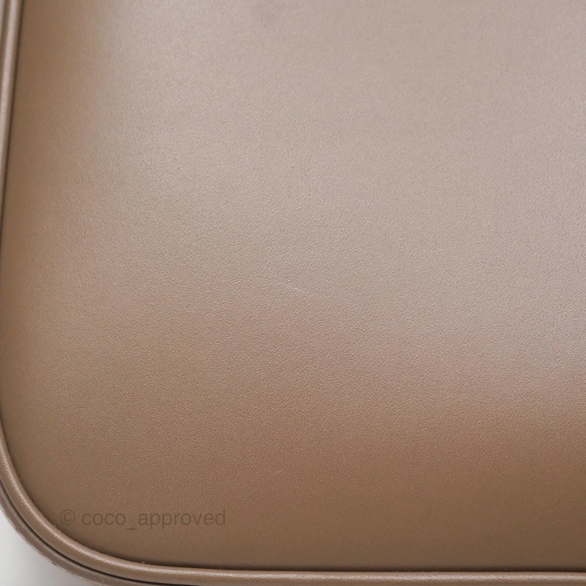Saint Laurent Le 5  7 Taupe Calfskin Bronze Brass Hardware