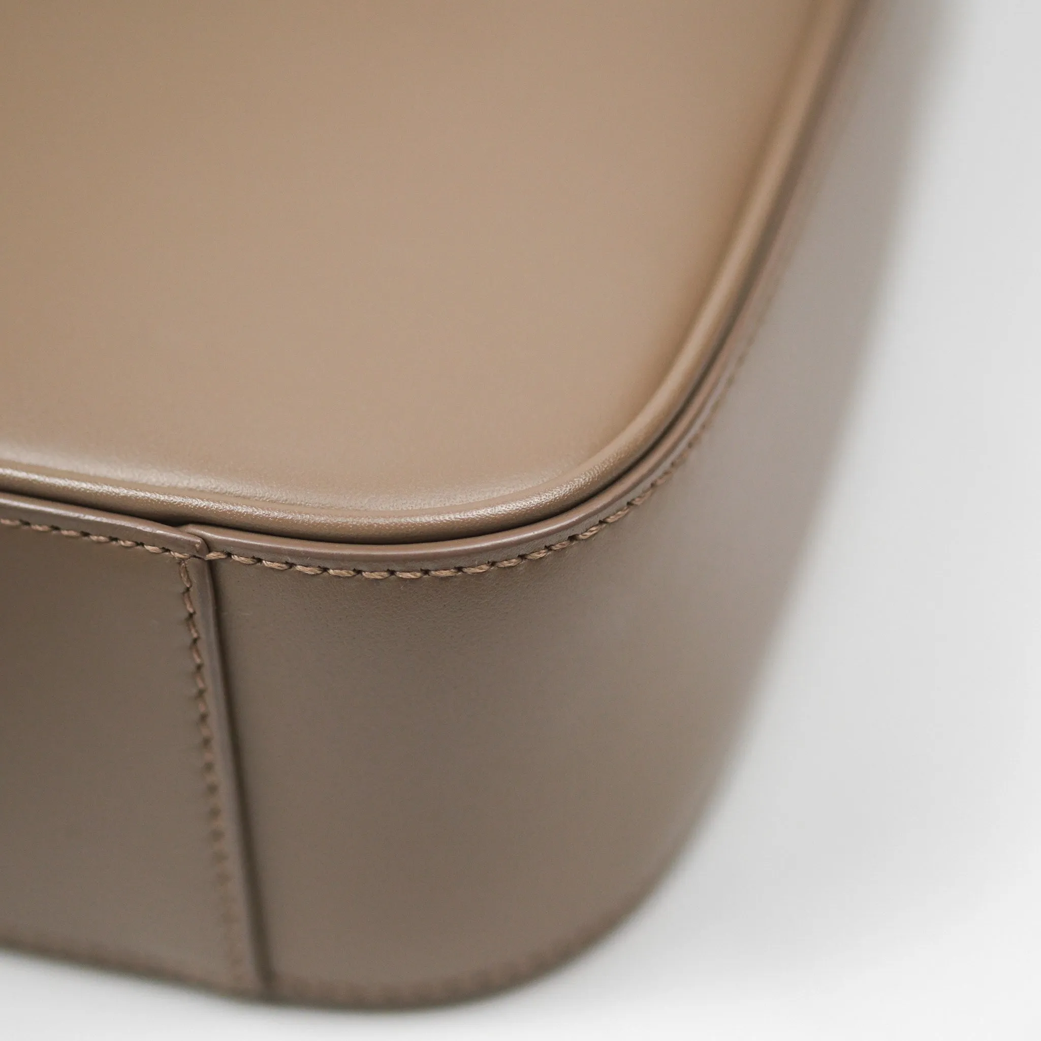 Saint Laurent Le 5  7 Taupe Calfskin Bronze Brass Hardware