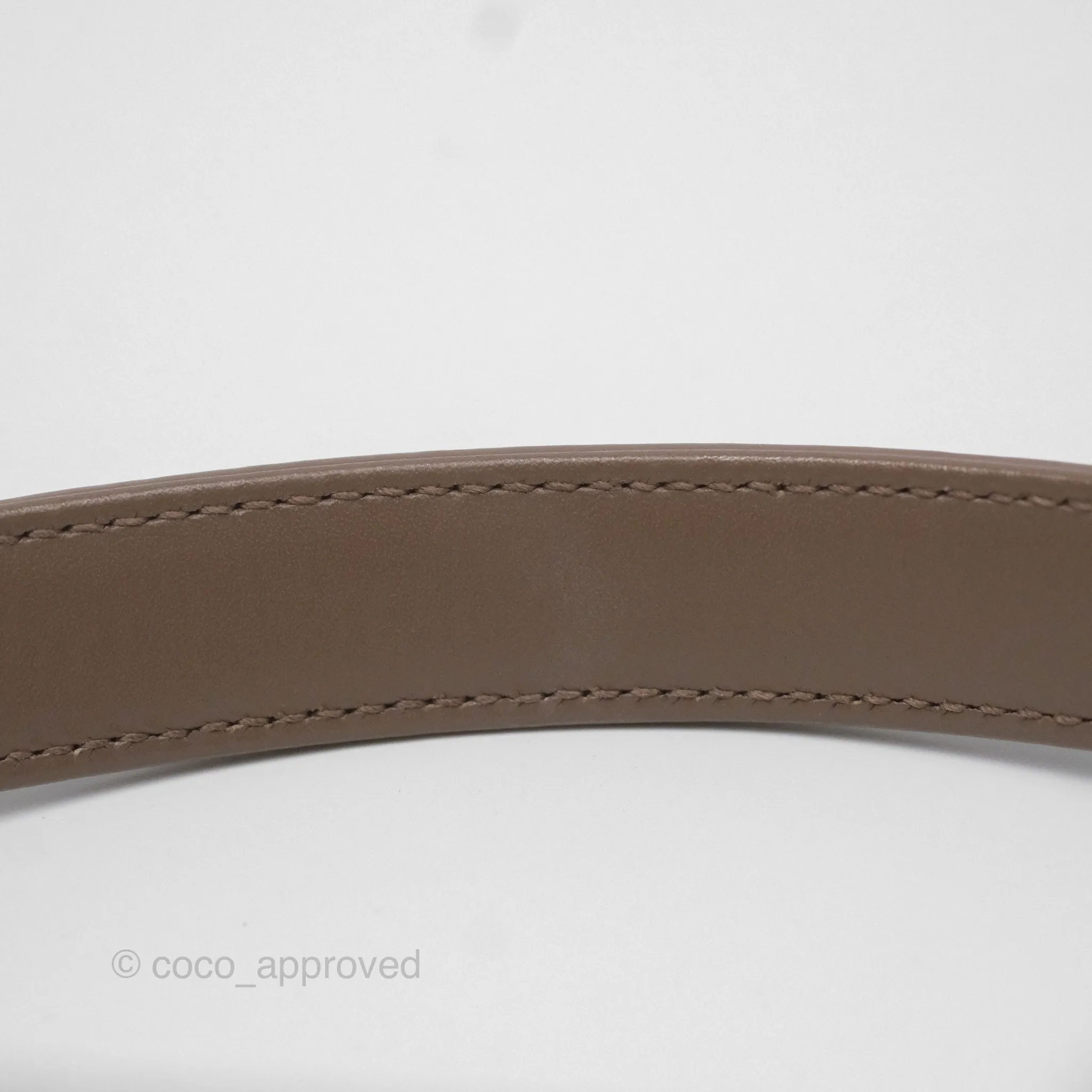 Saint Laurent Le 5  7 Taupe Calfskin Bronze Brass Hardware